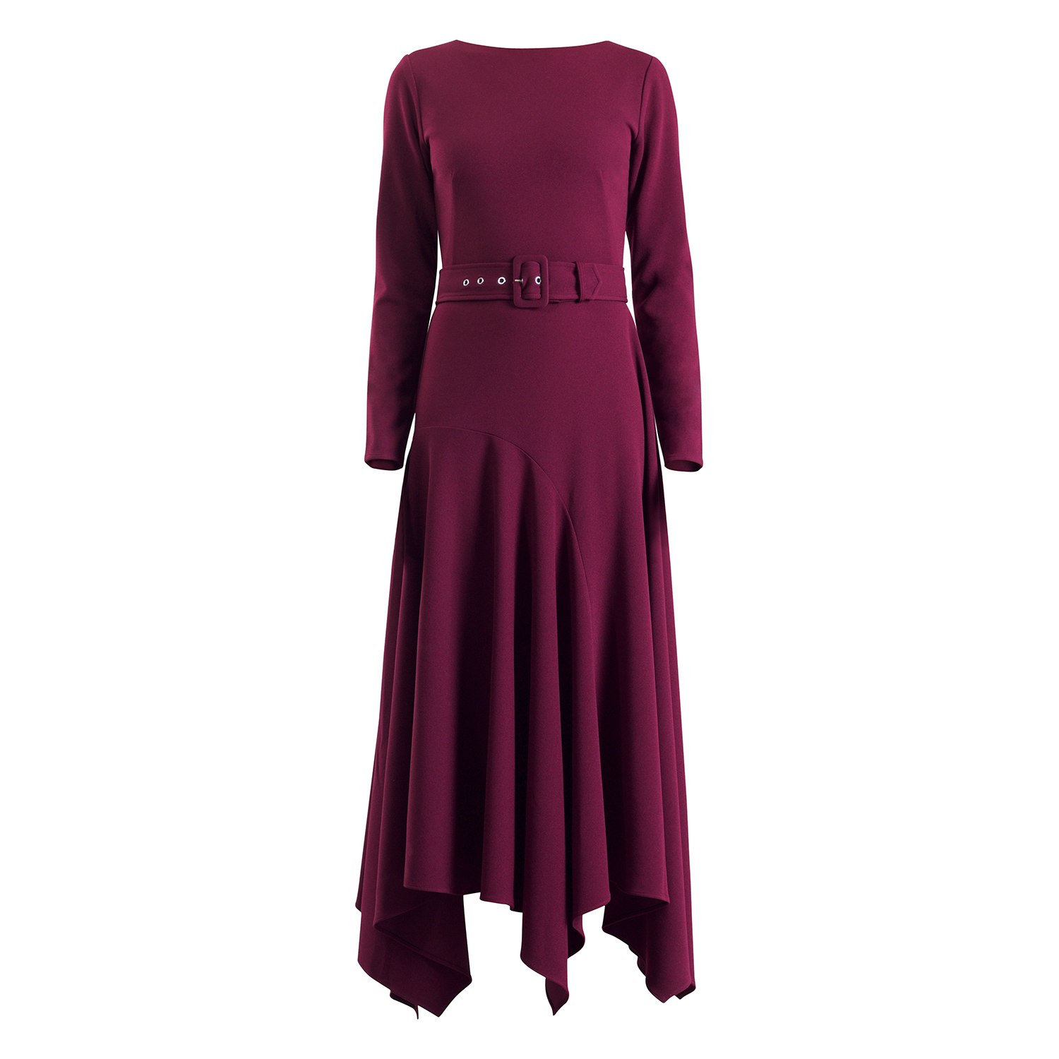 Women’s Red Layne Plum Dress Small Meem Label