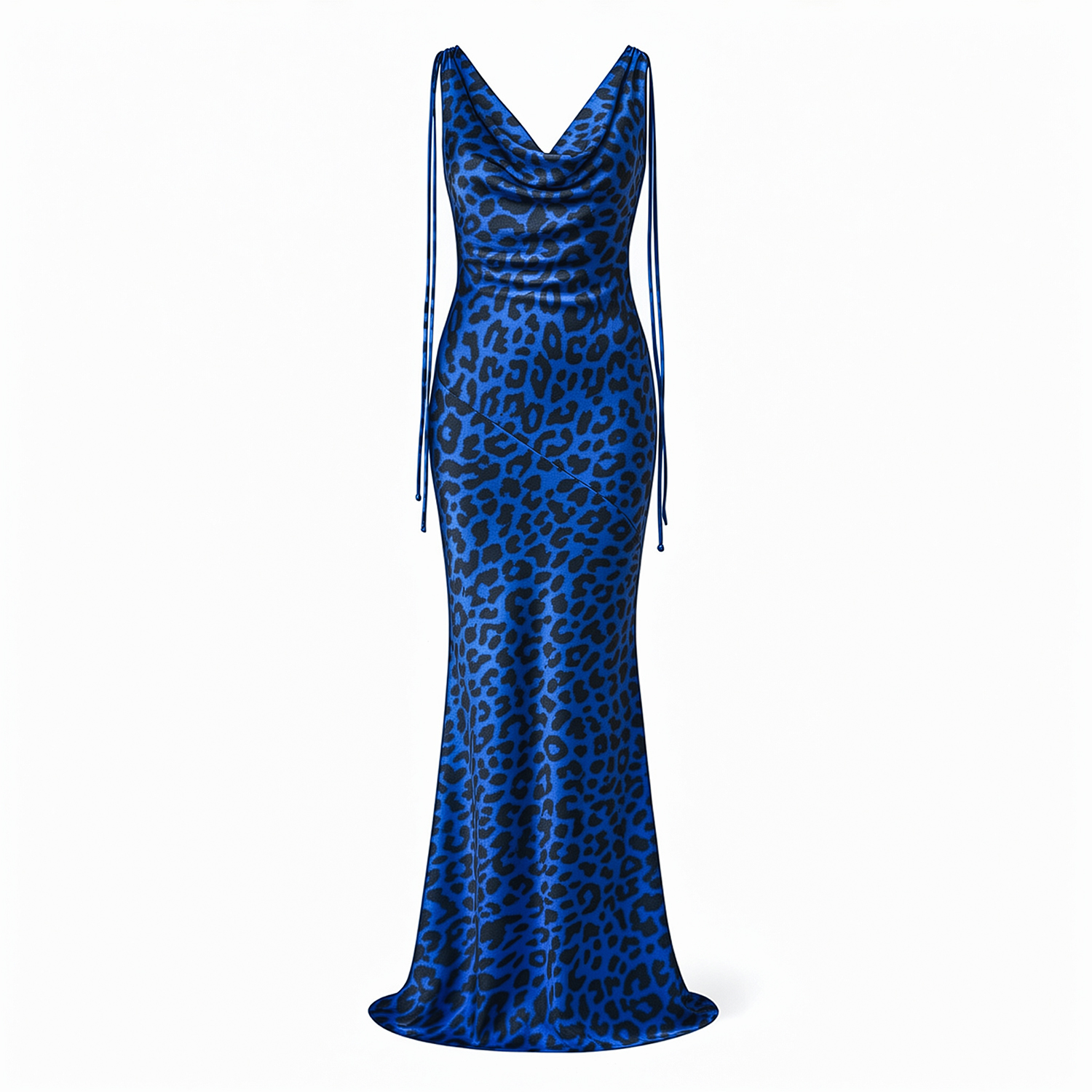 blue and orange leopard print dress Beatrice | Lolam Size:42 Regular Jacket The Palm Reversible Dress formal-occasions Azazie Maxi Dresses Shift