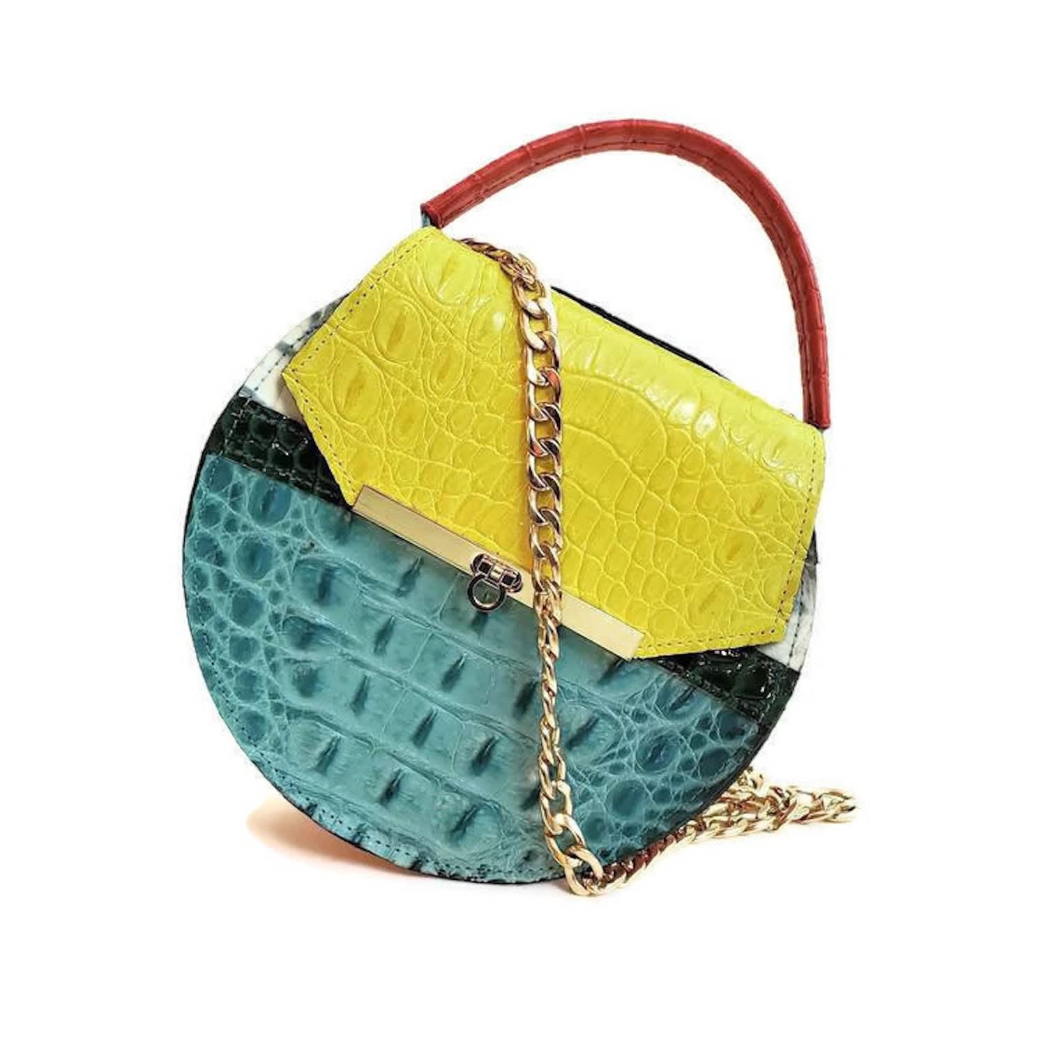 crocodile crossbody bag