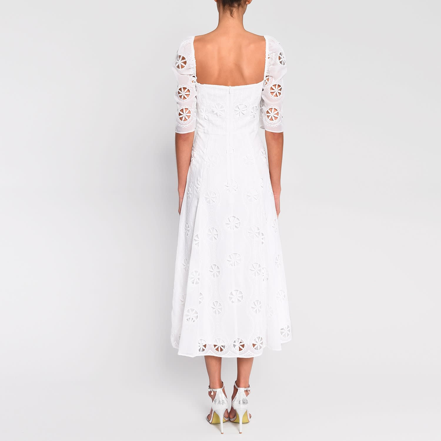 true decadence off shoulder embroidered dress