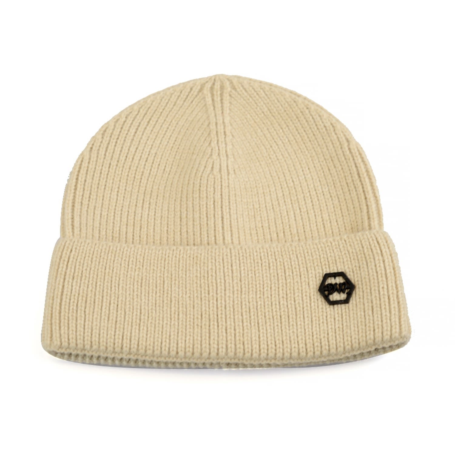 Men’s Harrison Wool Beanie - Ivory David Wej