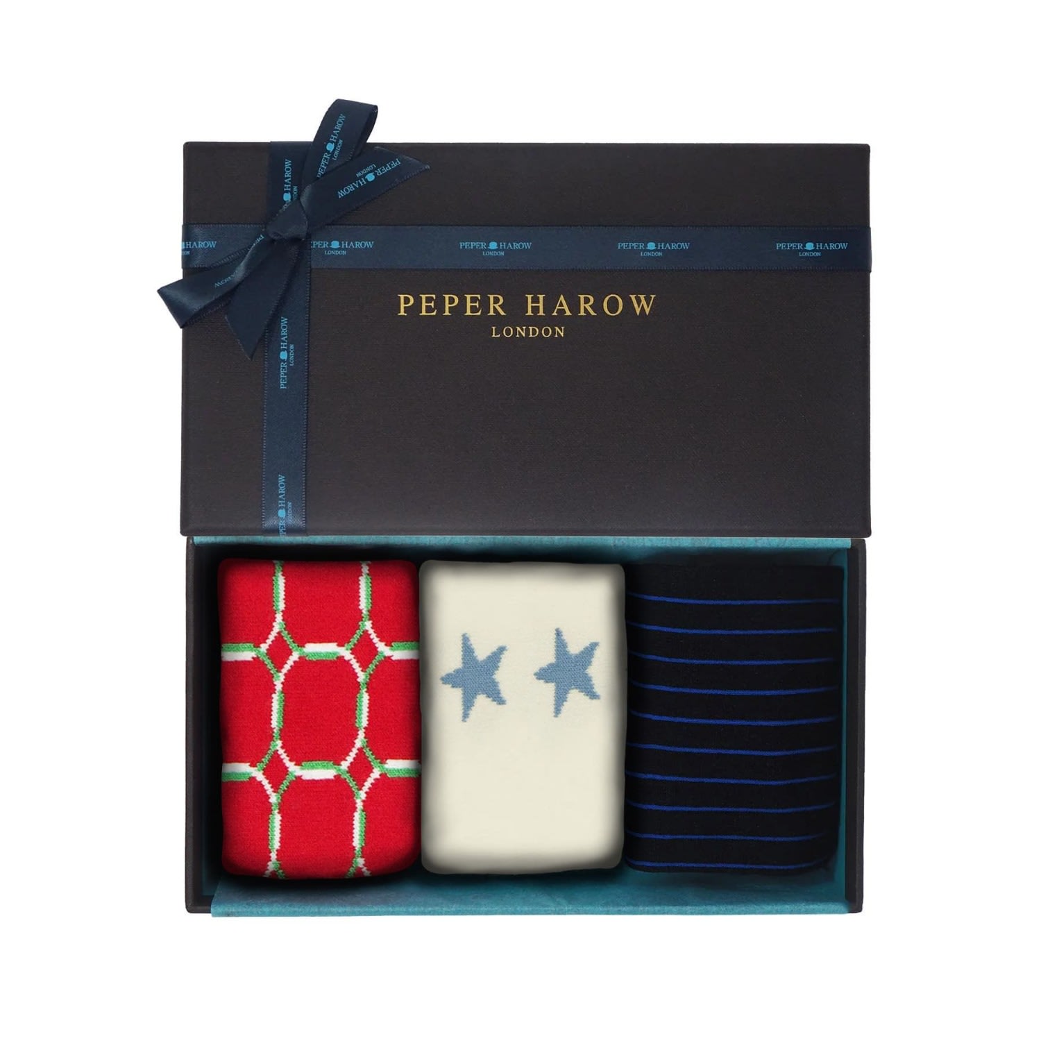 Peper Harow - Made In England Nutcracker Men Gift Box In Black/red/white