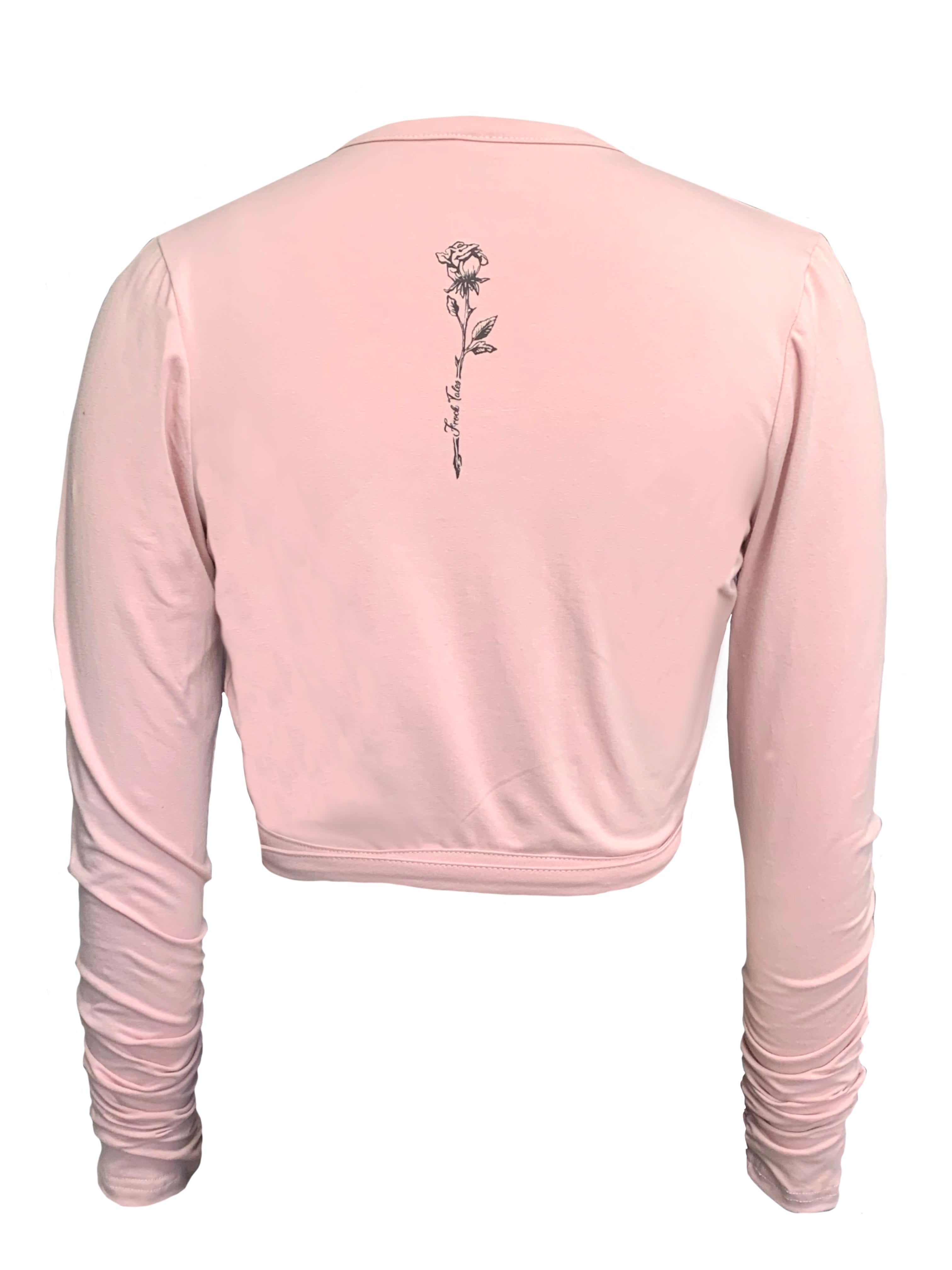 Daisy Ballet Wrap Top In Pink | Frock Tales | Wolf & Badger