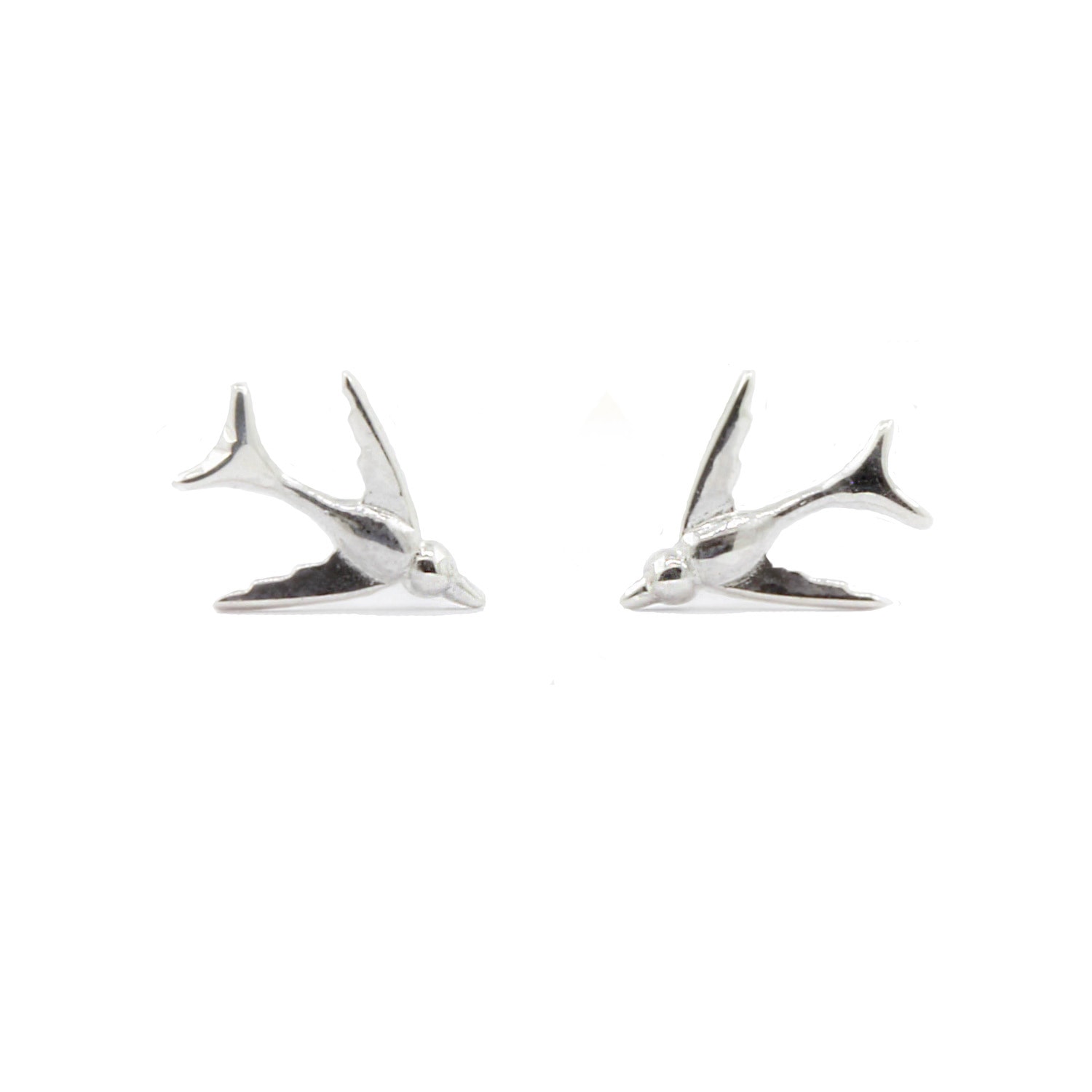 Women’s Swallow Earrings Silver Lee Renee