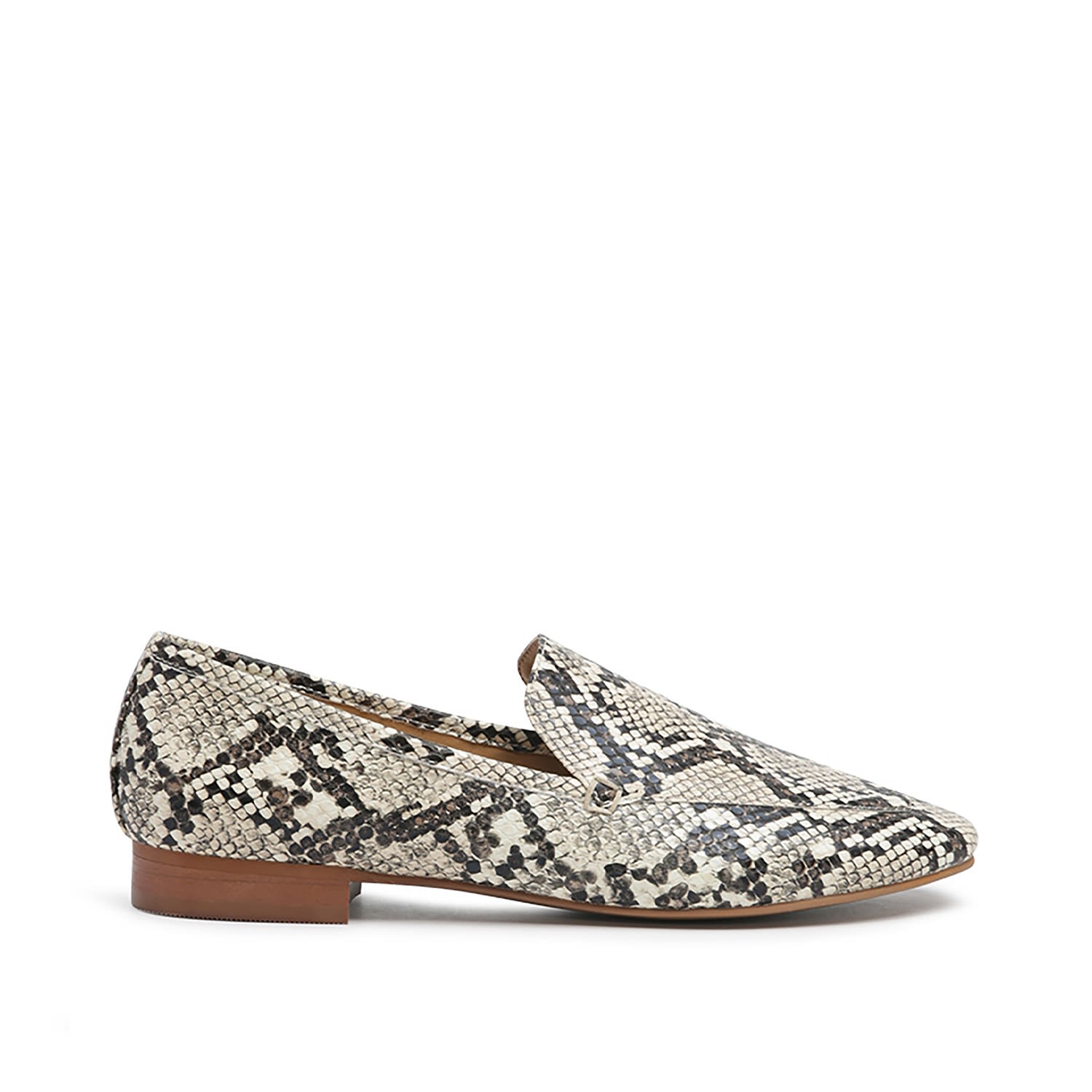 Women’s Neutrals Julia Snake Skin Textured Loafer 4 Uk Rag & Co.