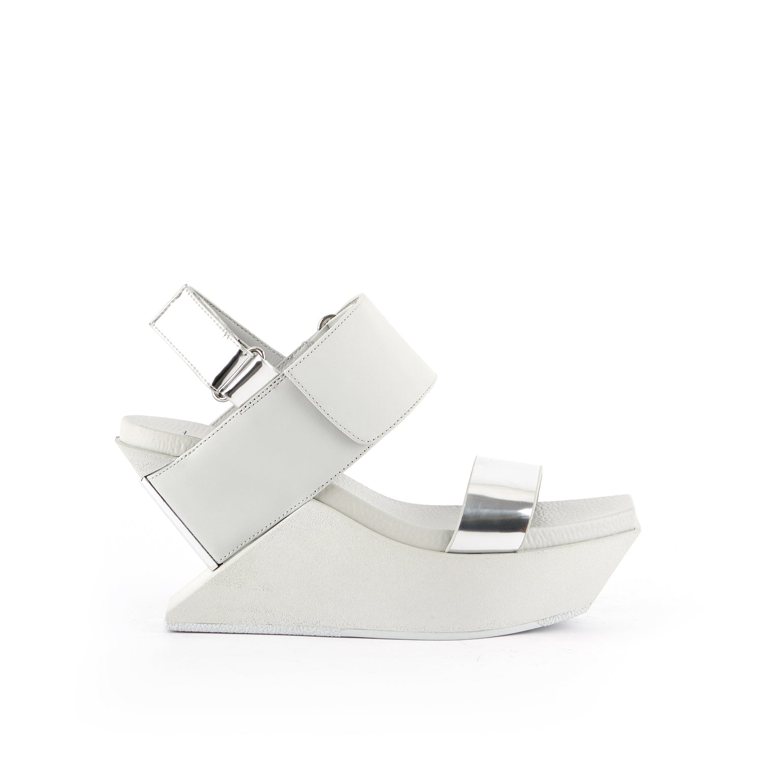 Delta Wedge Sandal - Mylar by United Nude