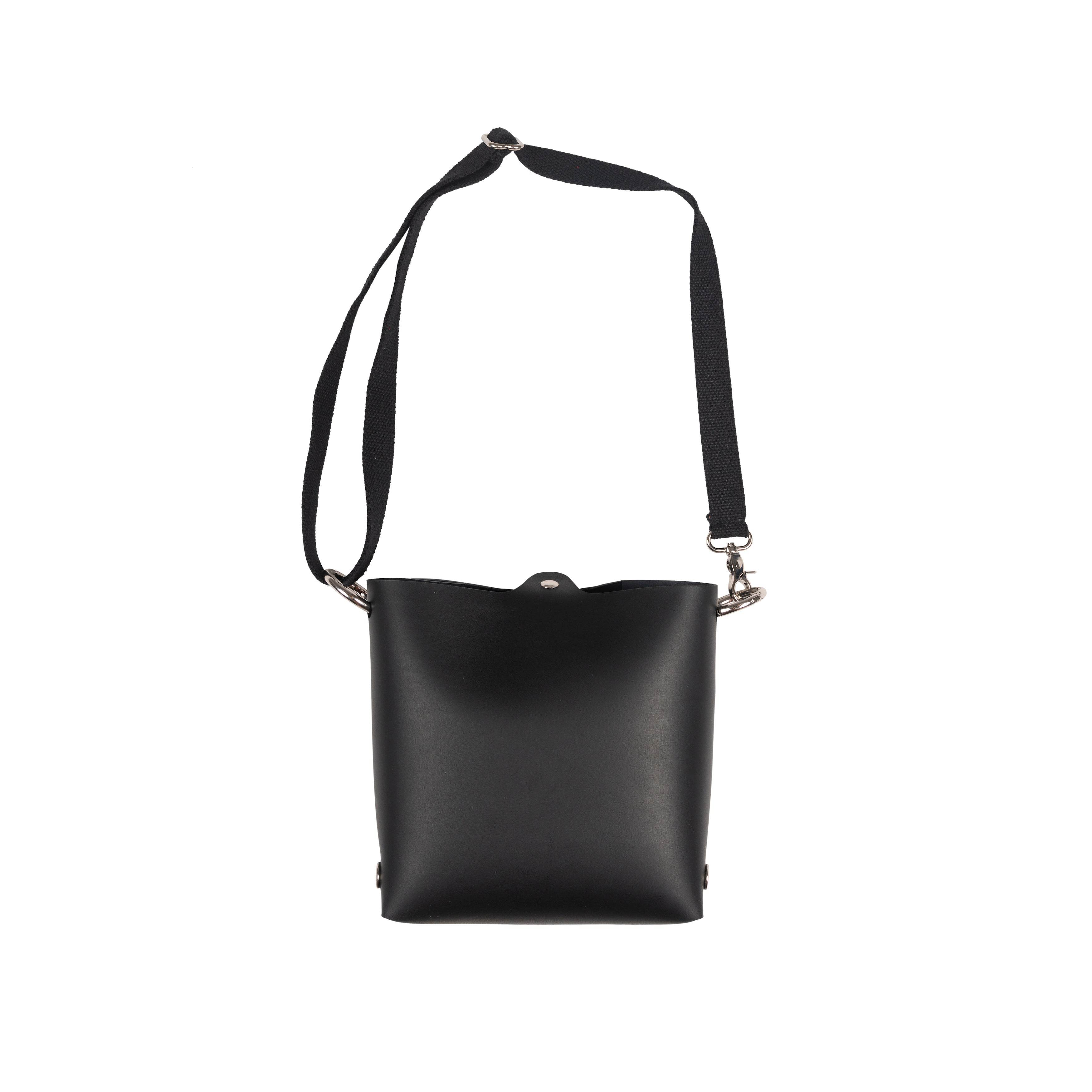 Katya Komarova Women's Leather Mini Tote Bag - Black