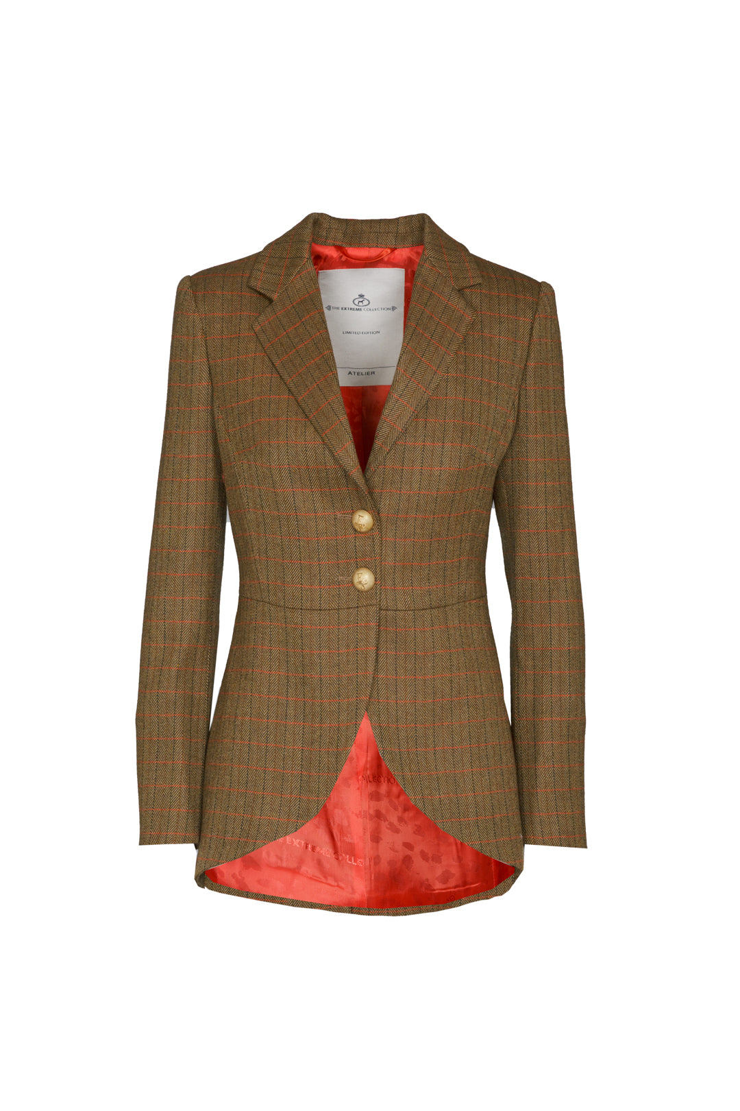 The Extreme Collection Women's Brown Levita Cacao Londonderry Blazer In Brown
