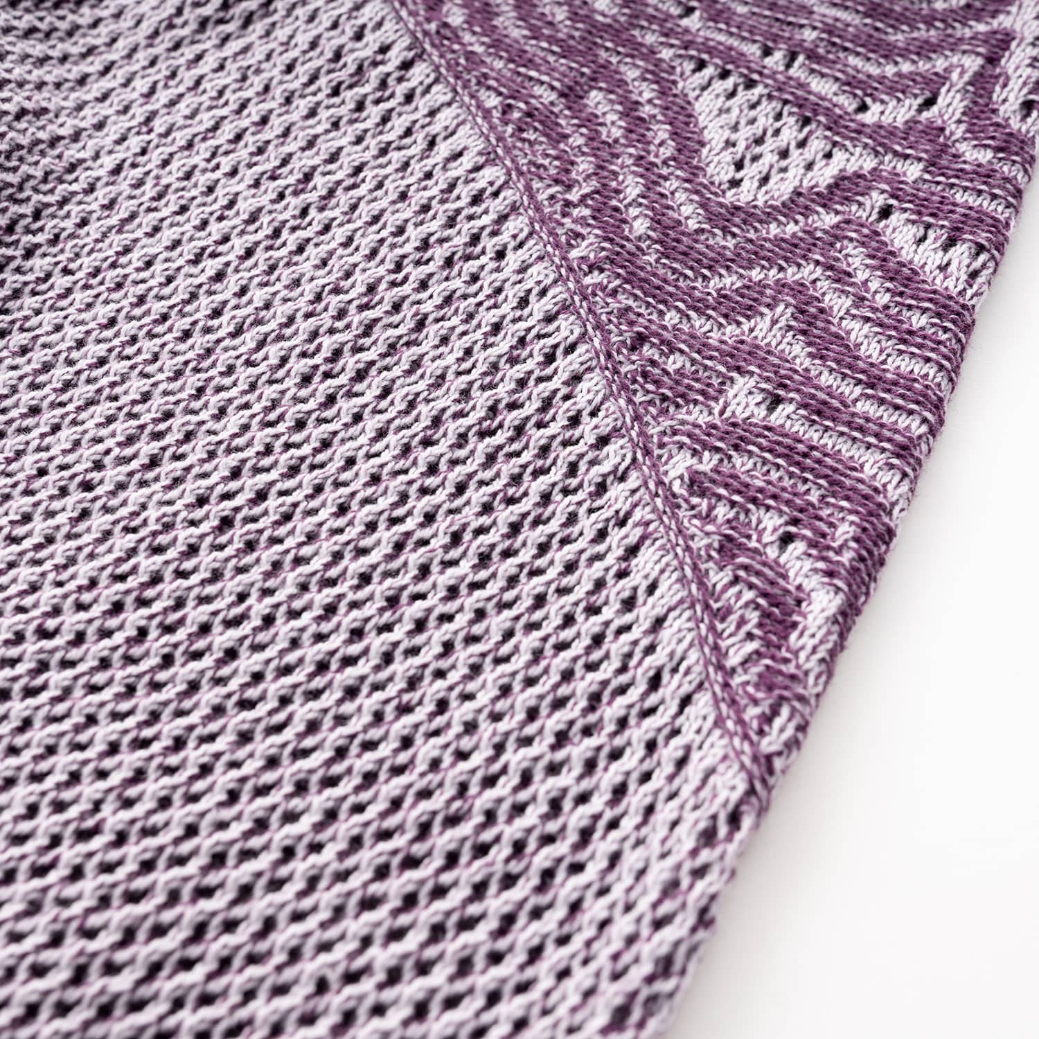 Fully Fashioning Bella Knit Sleeveless Dress - Purple