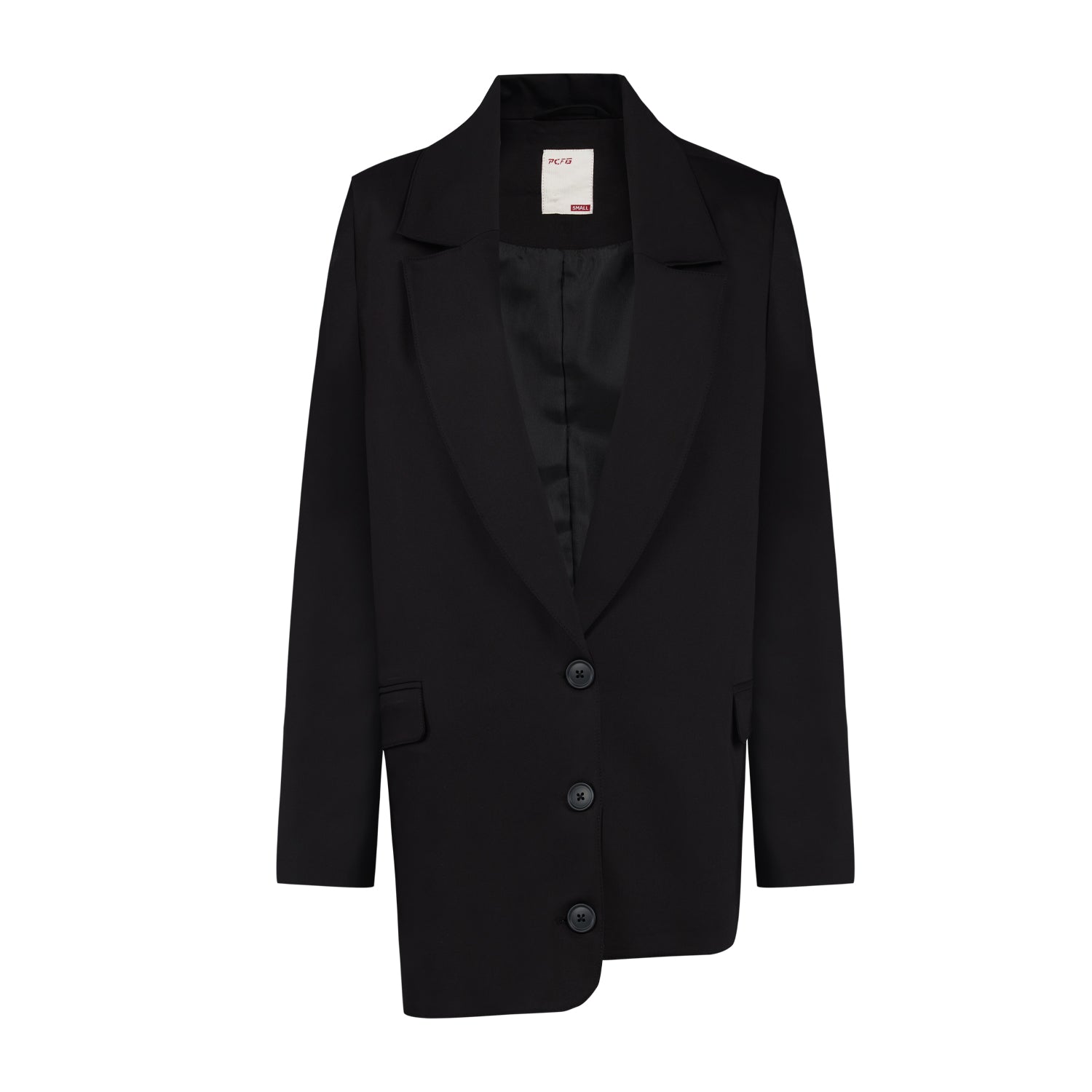 Women's Black Free Heaven Oversized Suit Blazer | Small | Pcfg