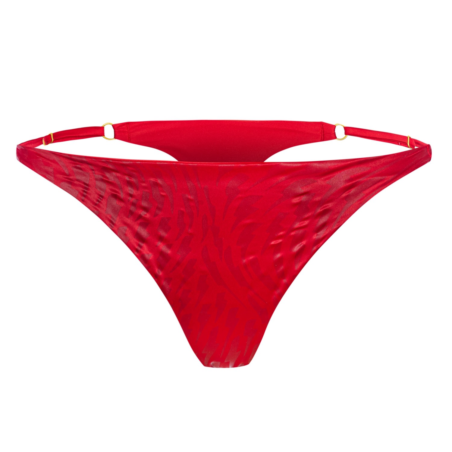 Women’s Luscious Excess Red Adjustable Briefs Medium Ekcentrik