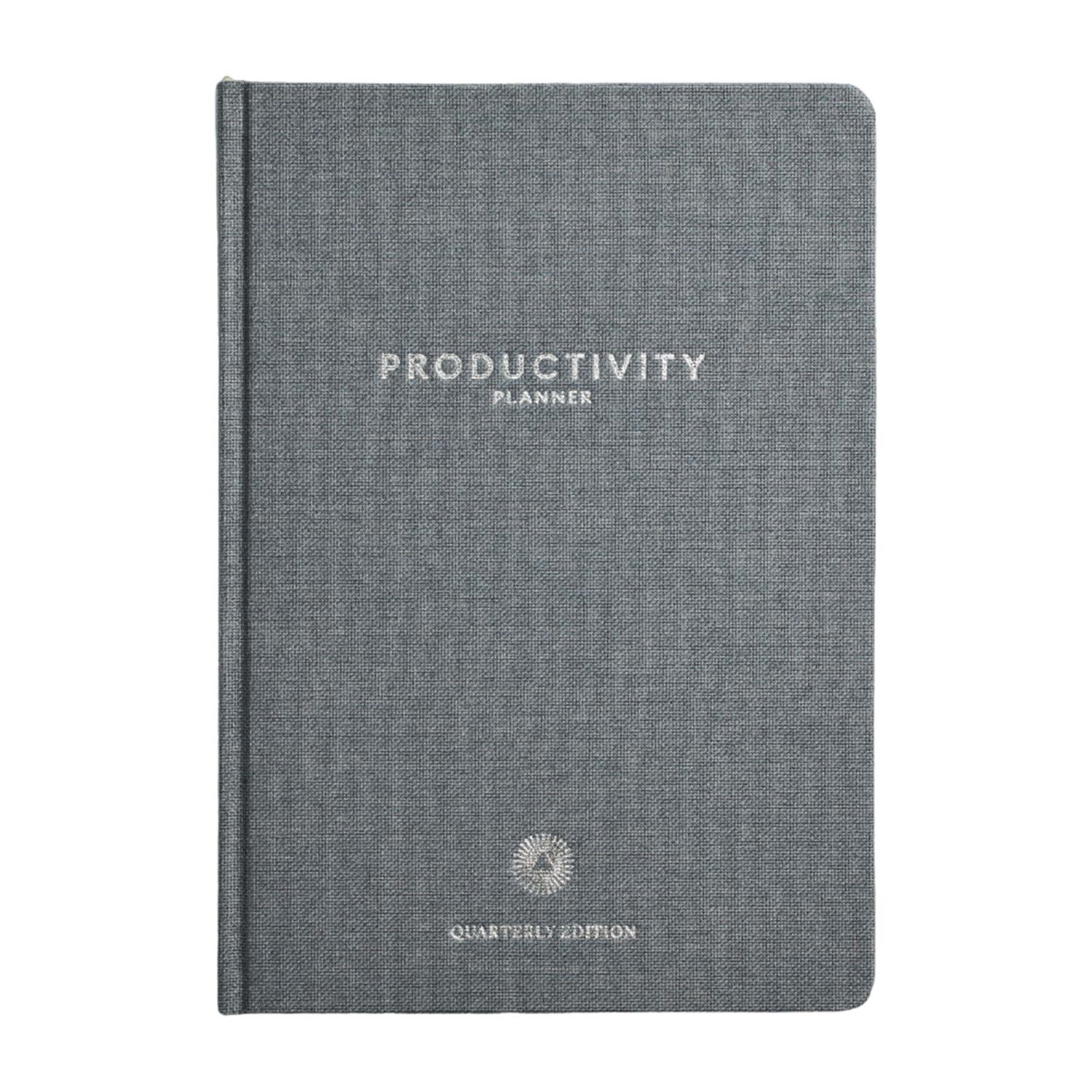 Grey Quarterly Productivity Planner Intelligent Change