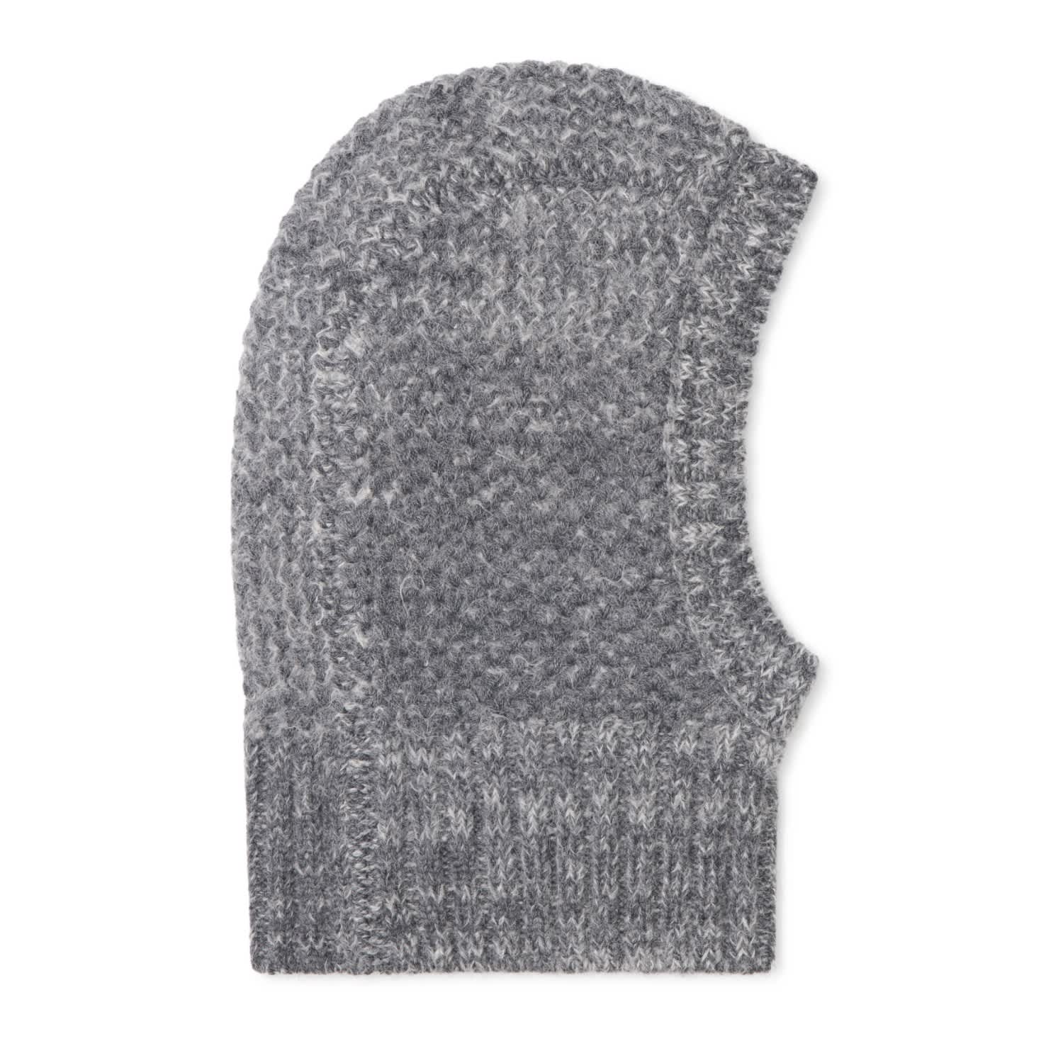 The Alpaca Balaclava Hood - Alpine Cloud Grey | Arctic Fox & Co