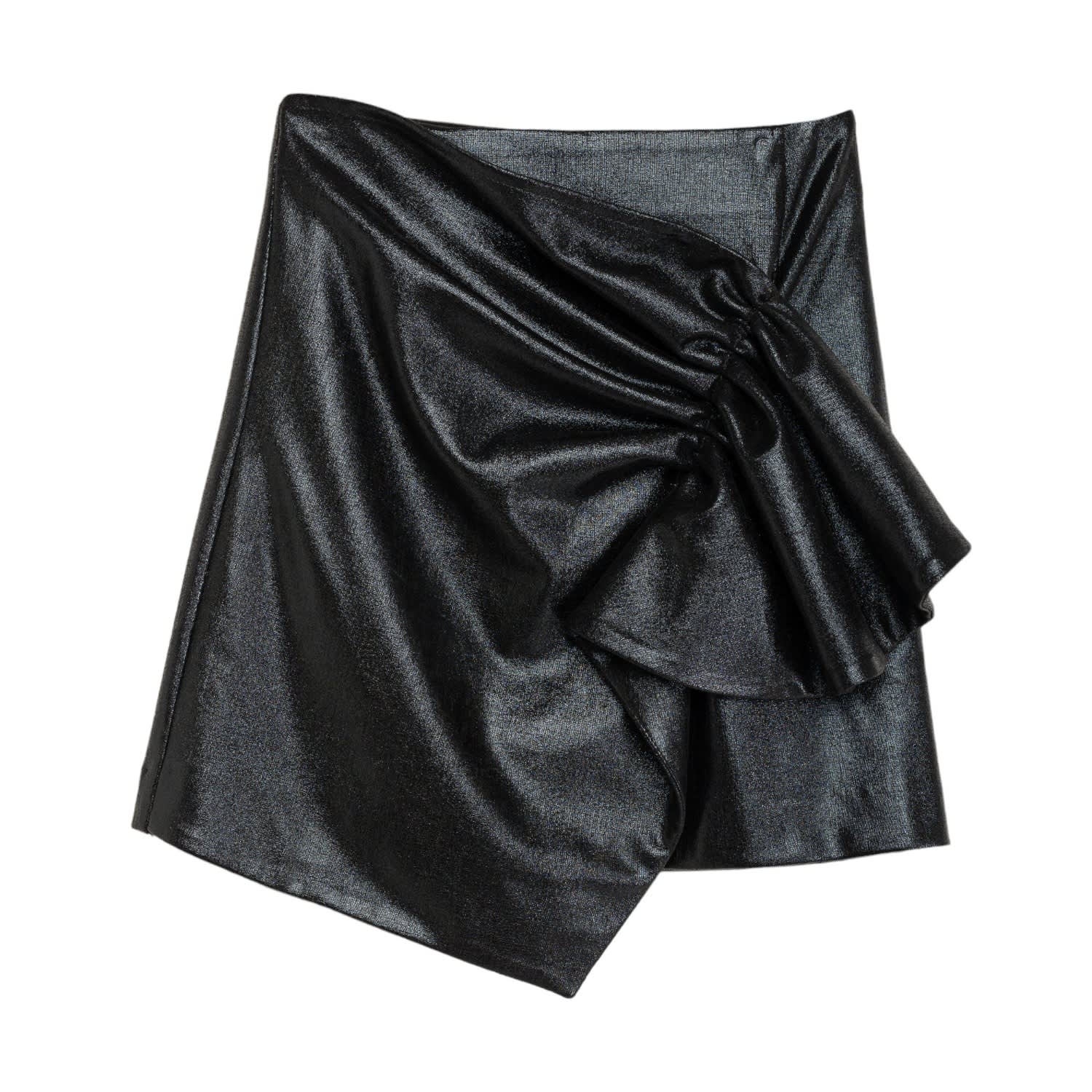 draped-mini-skirt- 