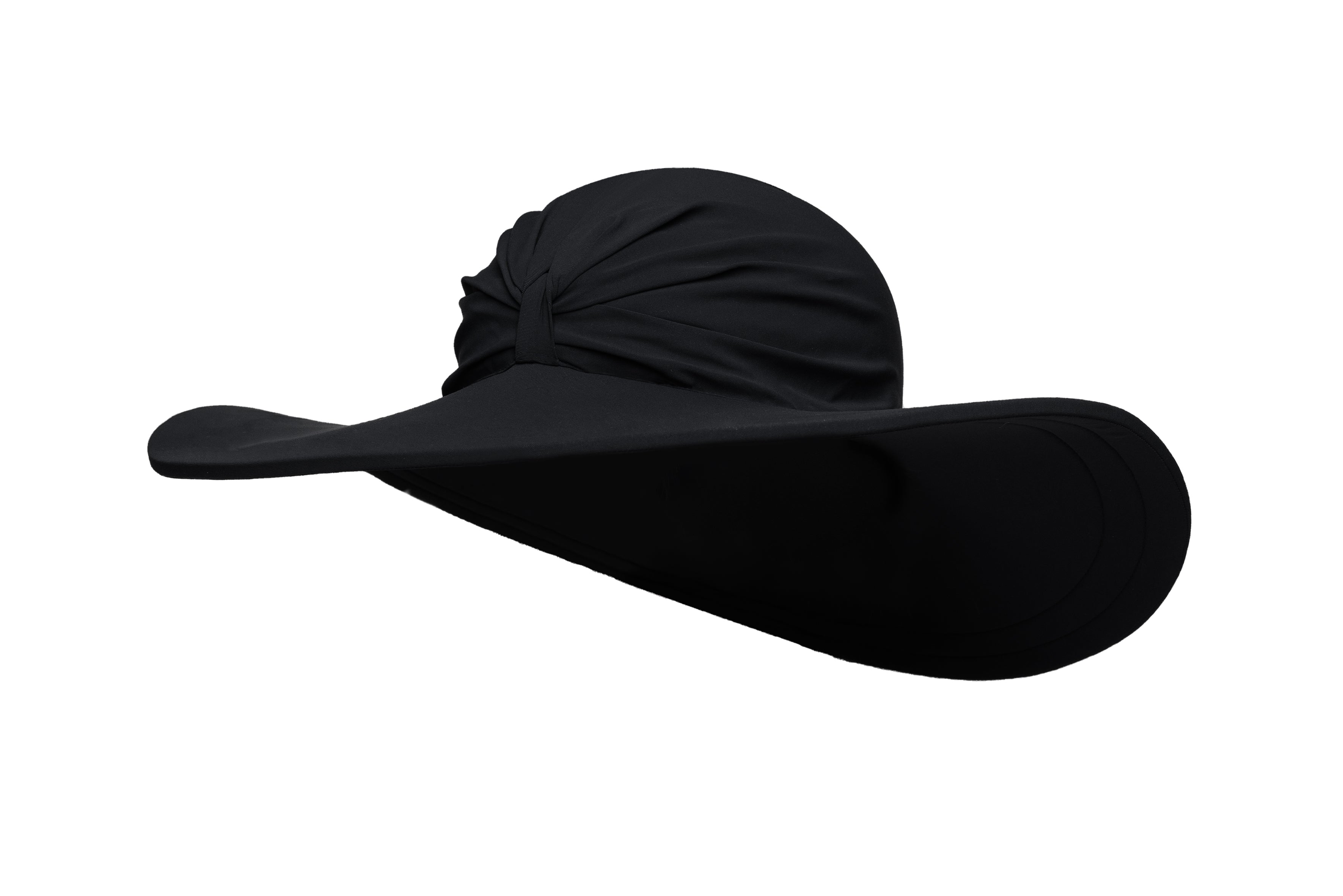 Kalani Sunwear Women's Bahamas Uv Sun Hat Black In Black