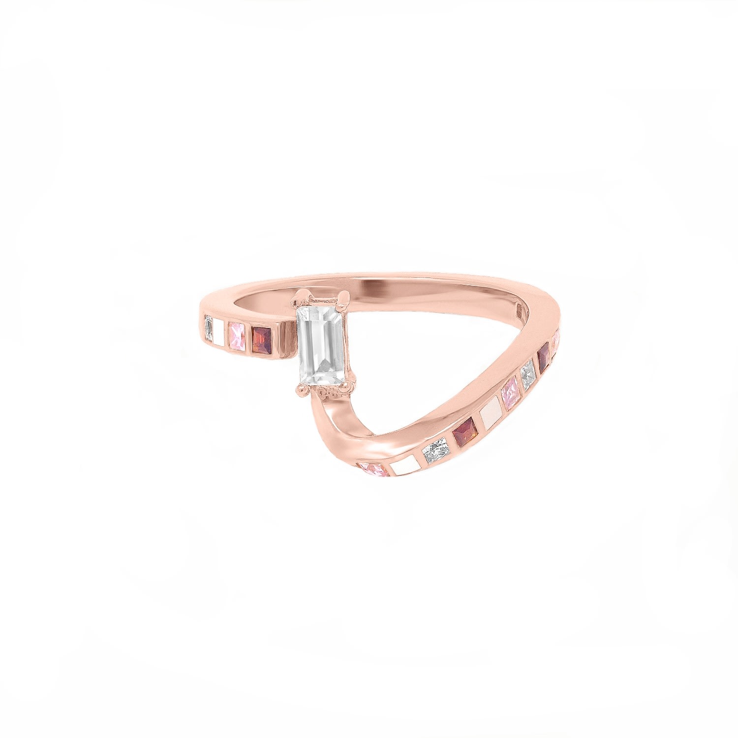 Women’s Alexi Ring - 18K Rose Gold Vermeil Edx