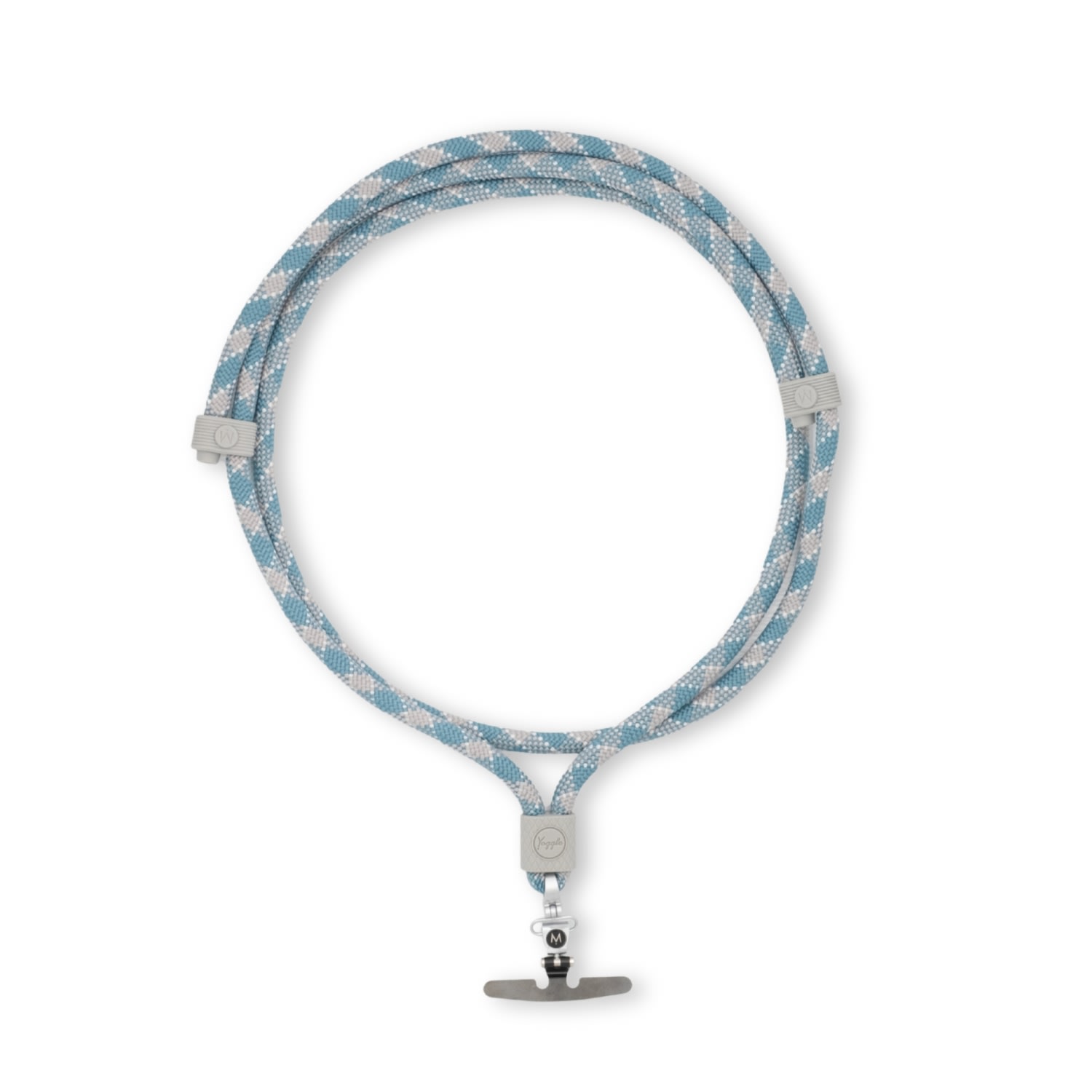 M.craftsman Blue Yoggle Click Crossbody Phone Strap - The Gogh - Turquoise In Blue