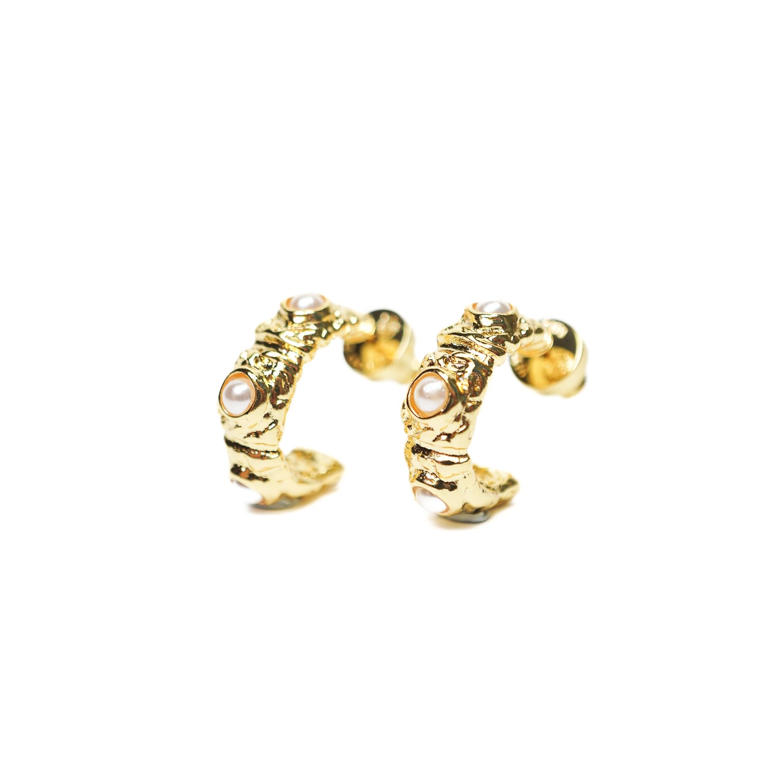 Women’s Gold Chlo Hoop Earrings Miss Cecilia