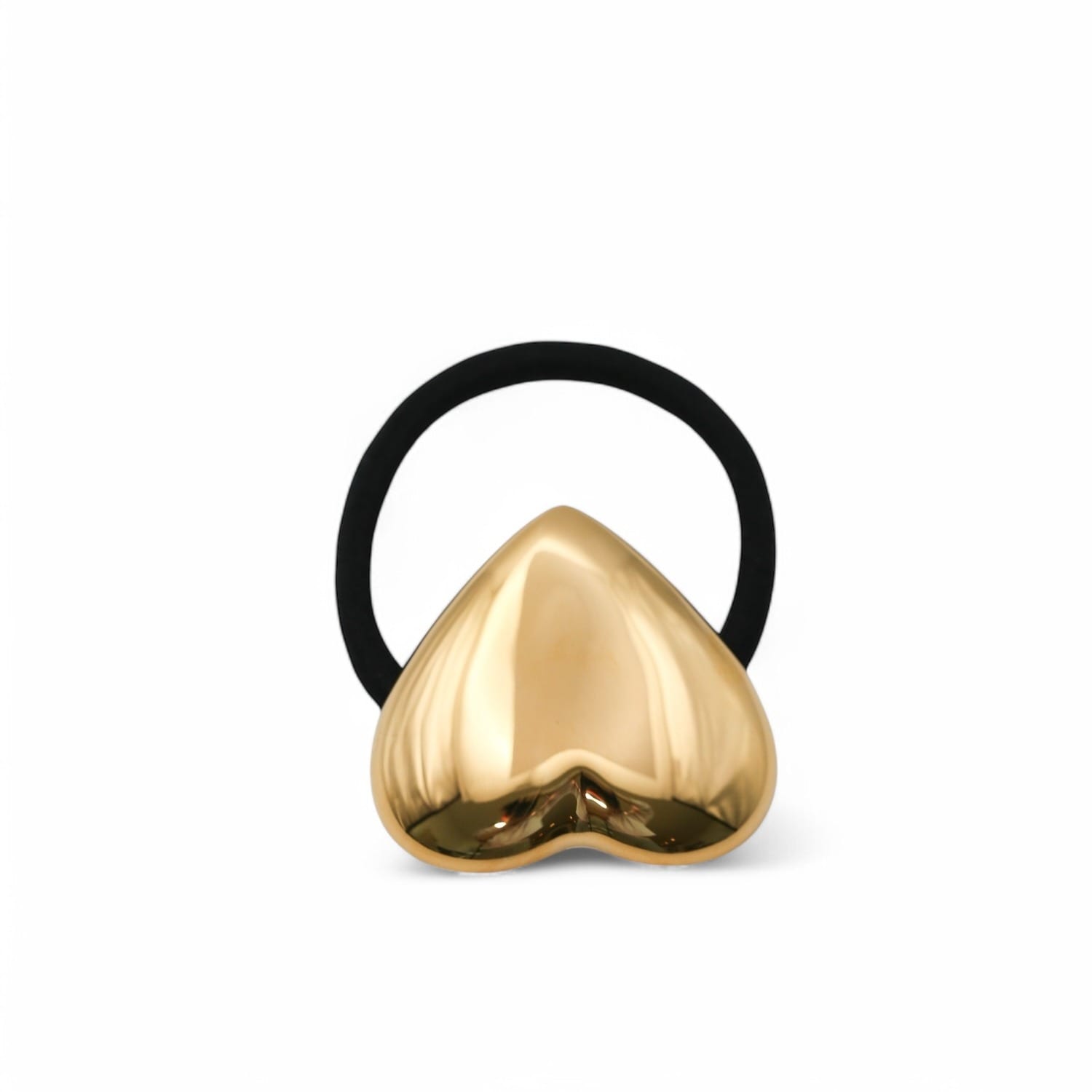 Miss Cecilia Women's Gold Amour Hair Tie In Gold