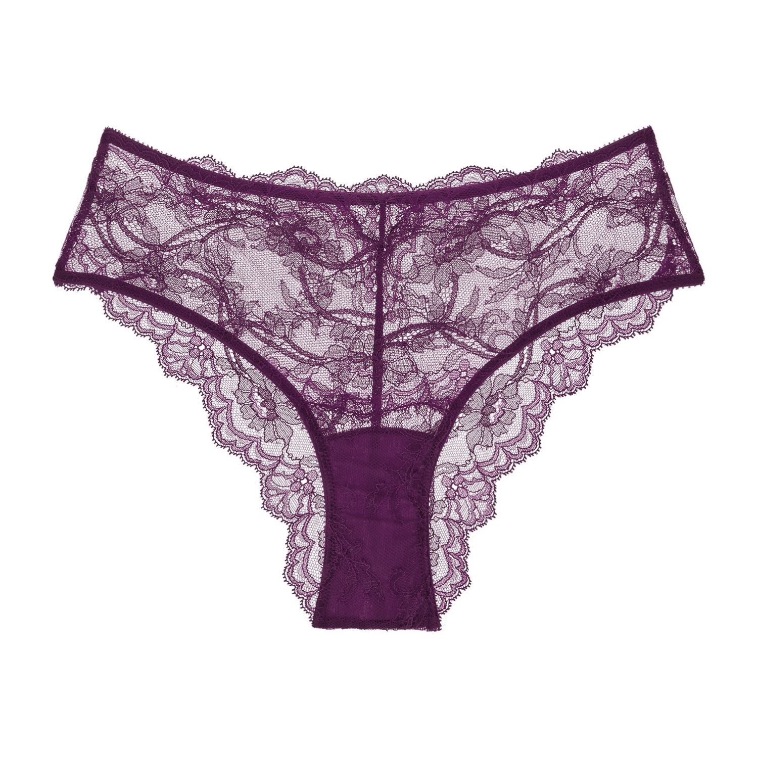 Journelle Women's Purple Anais High Waist Brief Violette In Purple