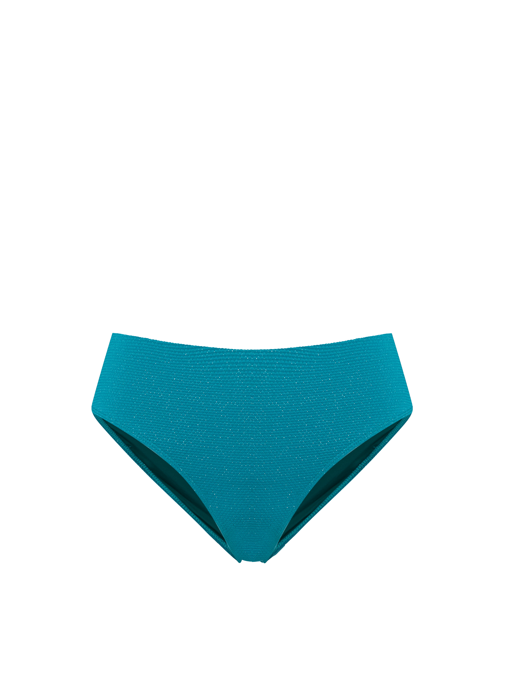 Women's Green / Blue Classic Midrise Bottom In Jungle Green Metallic