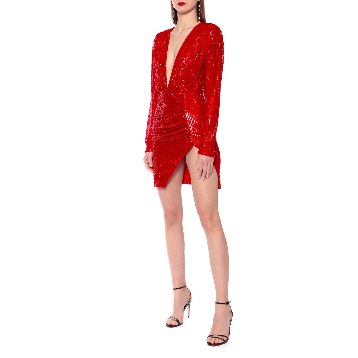 strapless open back dress Ava Curve Illusion Mini Dress