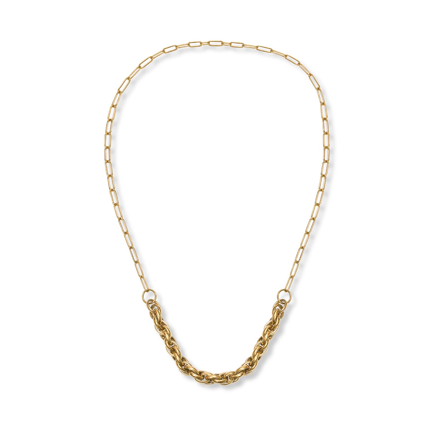 A Weathered Penny Women's Gold Multi Chain Necklace In Gold