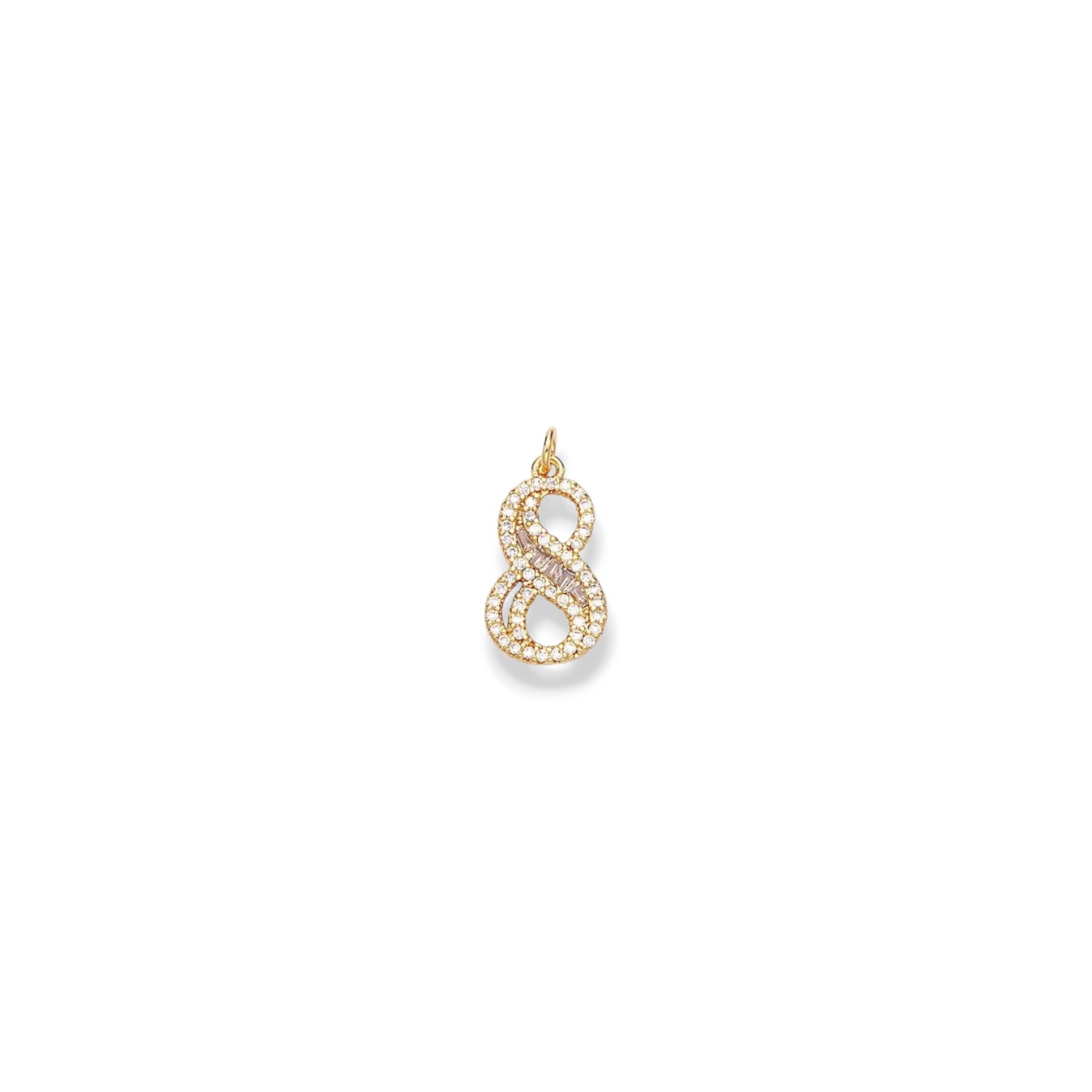 Alexie Of Athens Women's Gold Continuous Karma No. Eight Charm