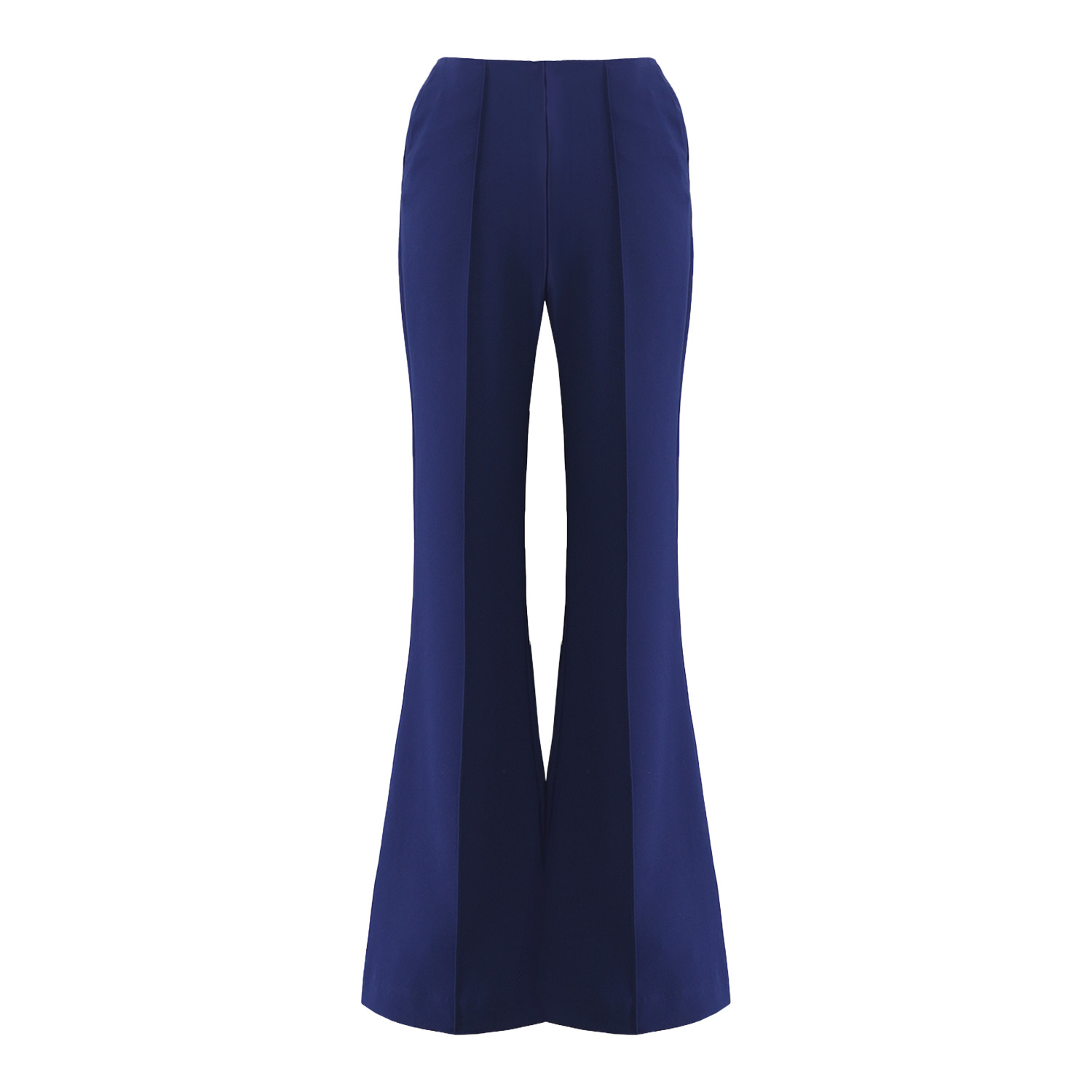 Solgo Atelier Women's Blue Jessica Crepe Pant Midnight Navy In Blue