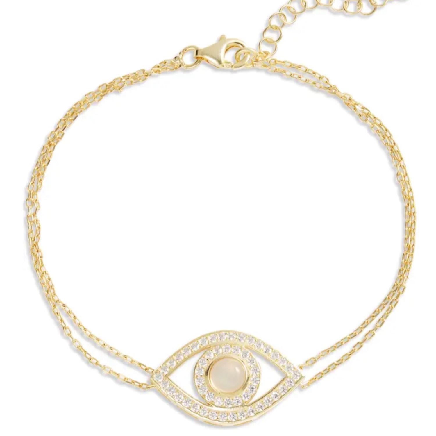 Shop Shymi Women's Evil Eye Bracelet - Gold