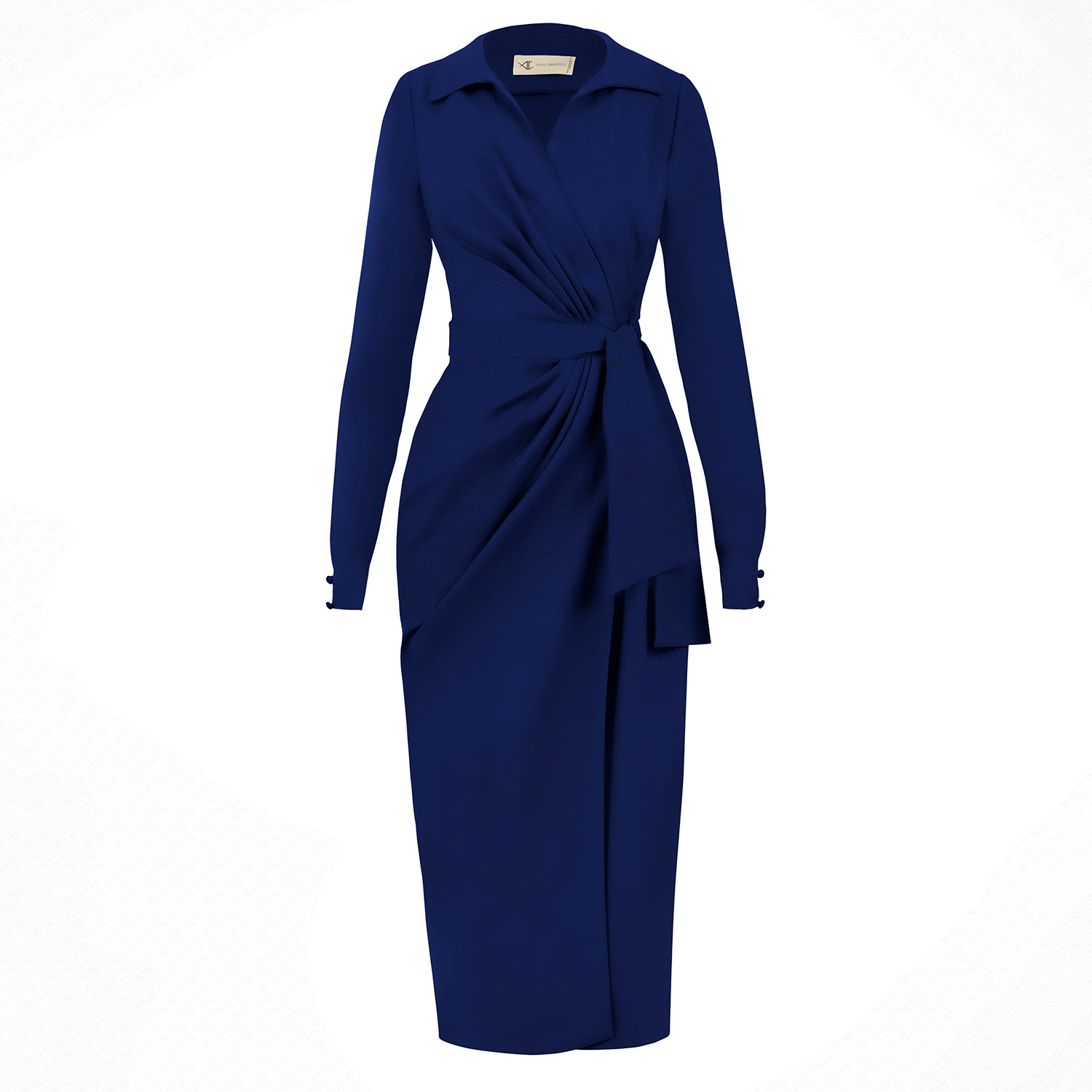 Alina Cernatescu Women's Margot Dress Navy Blue