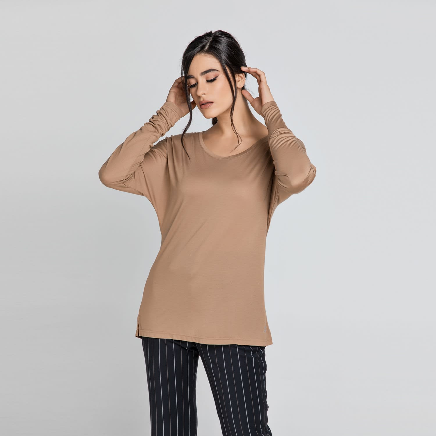 long batwing top