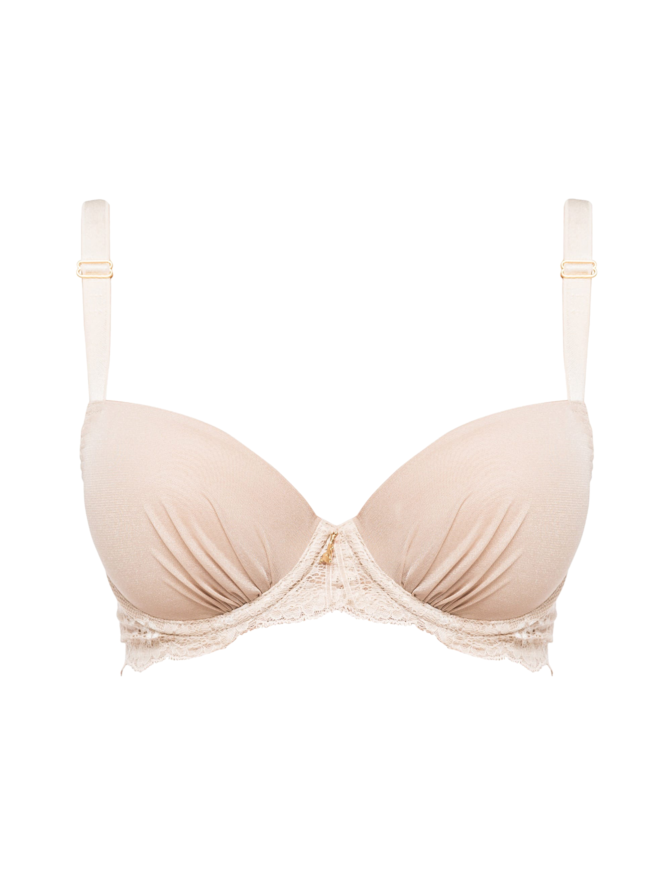 Angelina Push-Up Bra Nude | BonBon Lingerie | Wolf & Badger