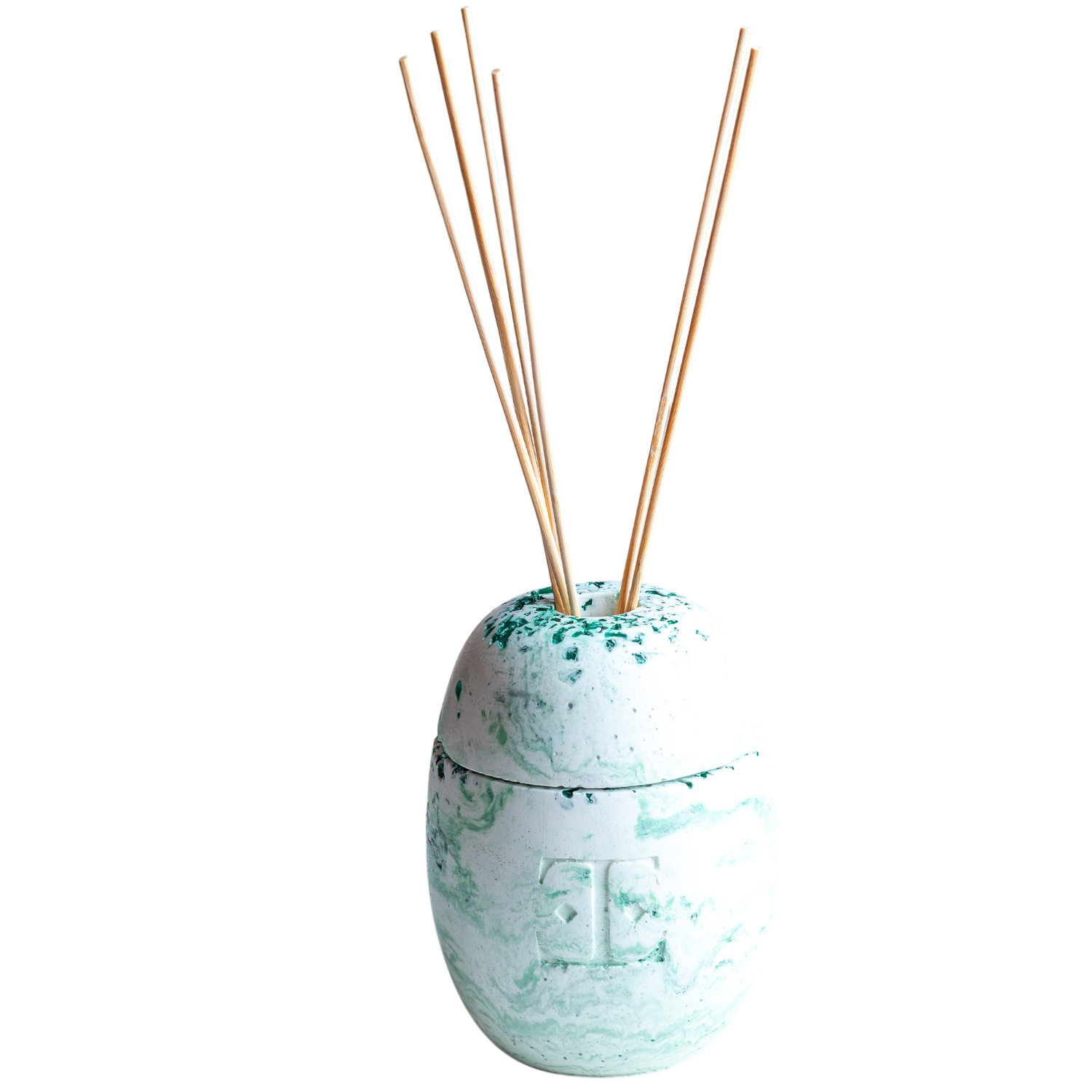 Esti Living Green / White Mystic Green Reed Diffuser Set