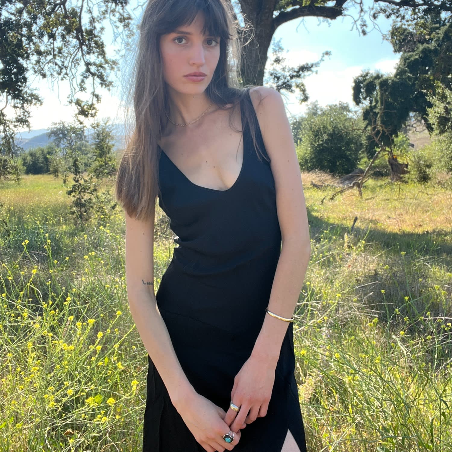 The Slip Dress Black – Buzzoms