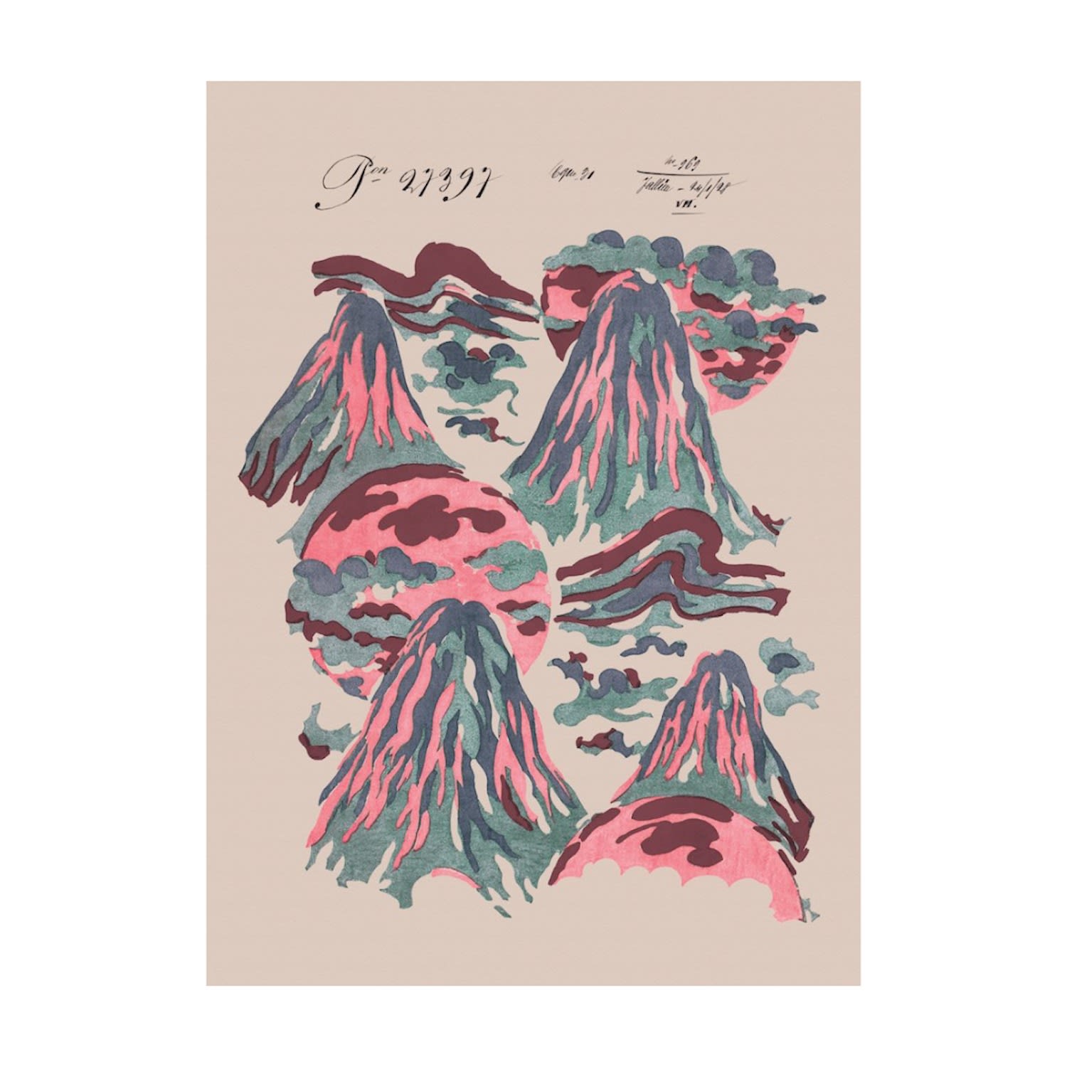 Print~Sisters - Mount Vesuvius - A1