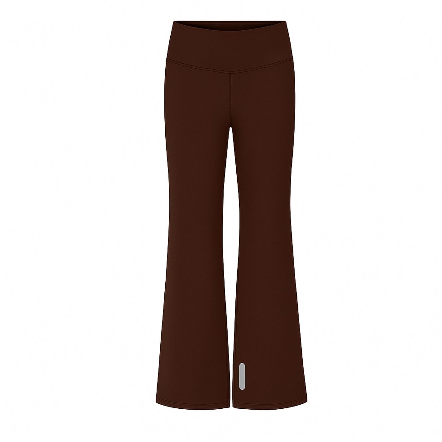 Yorstruly Women's Brown Twist Flare Pants - Epresso Martini / Long In Brown