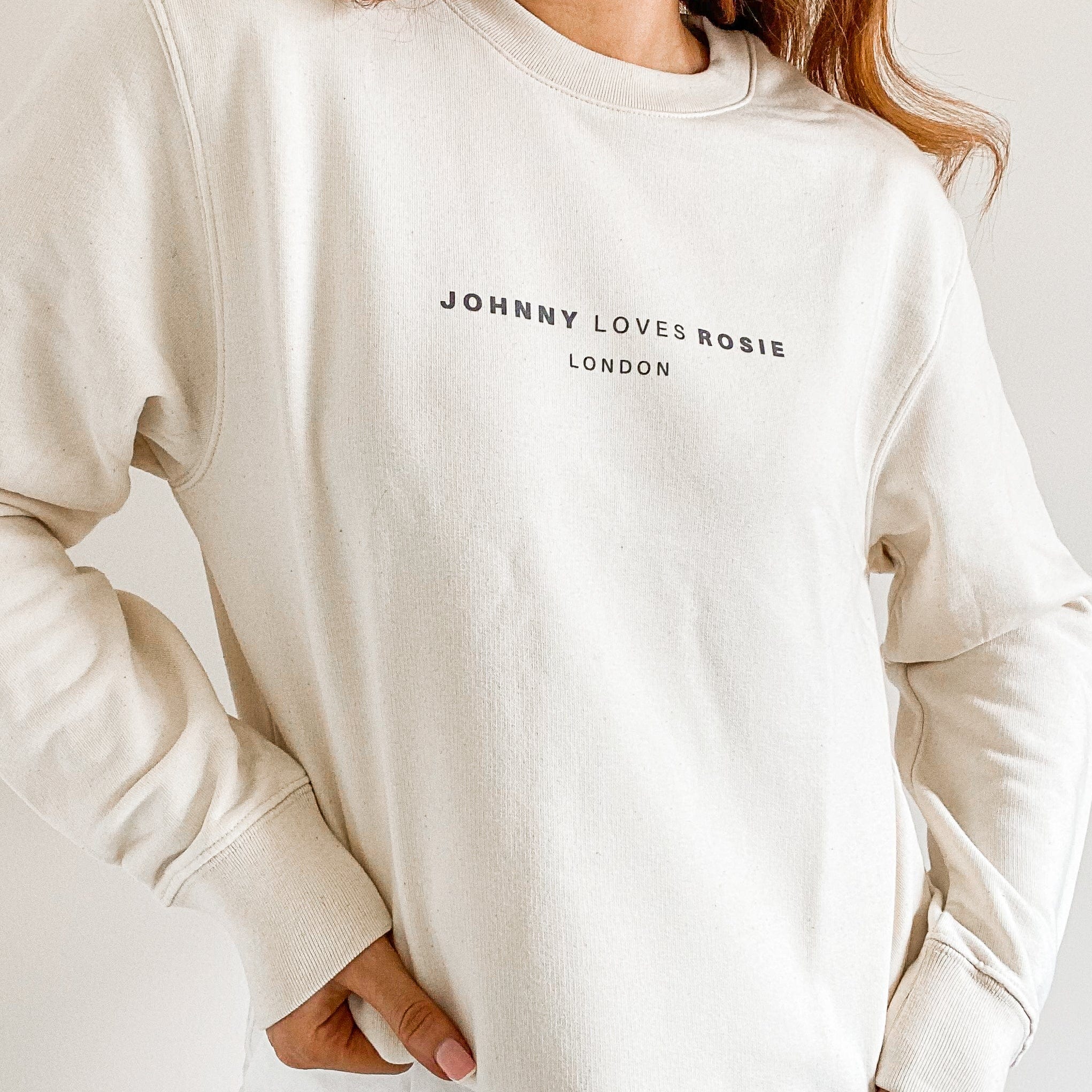 Women’s Neutrals Crewneck Sweatshirt - Ecru Medium Jlr London