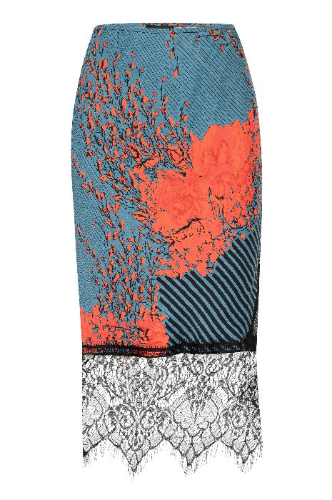 Lahive Magdalena Bias Slip Skirt
