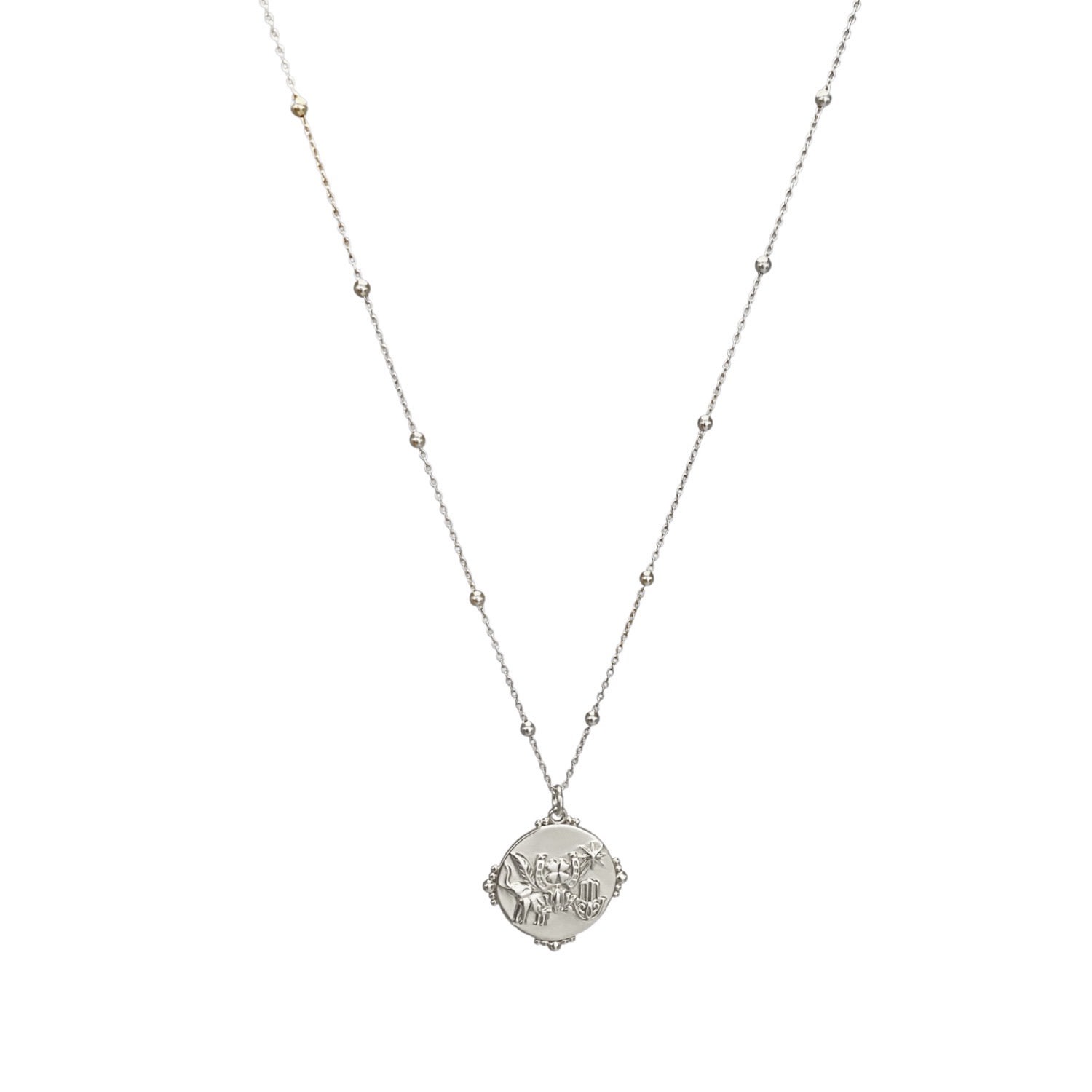 Women’s Cvlcha Lucky & Blessed Necklace Silver