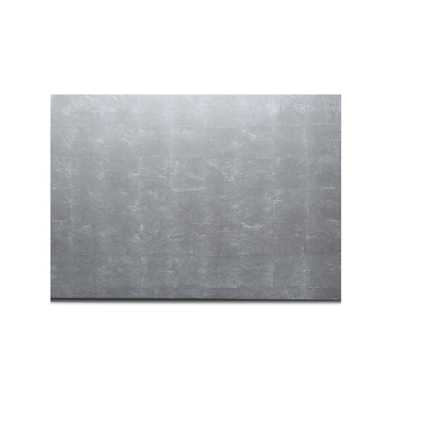 Posh Trading Company Set Of Two Silver Leaf Grand Placemat - Matte Silver