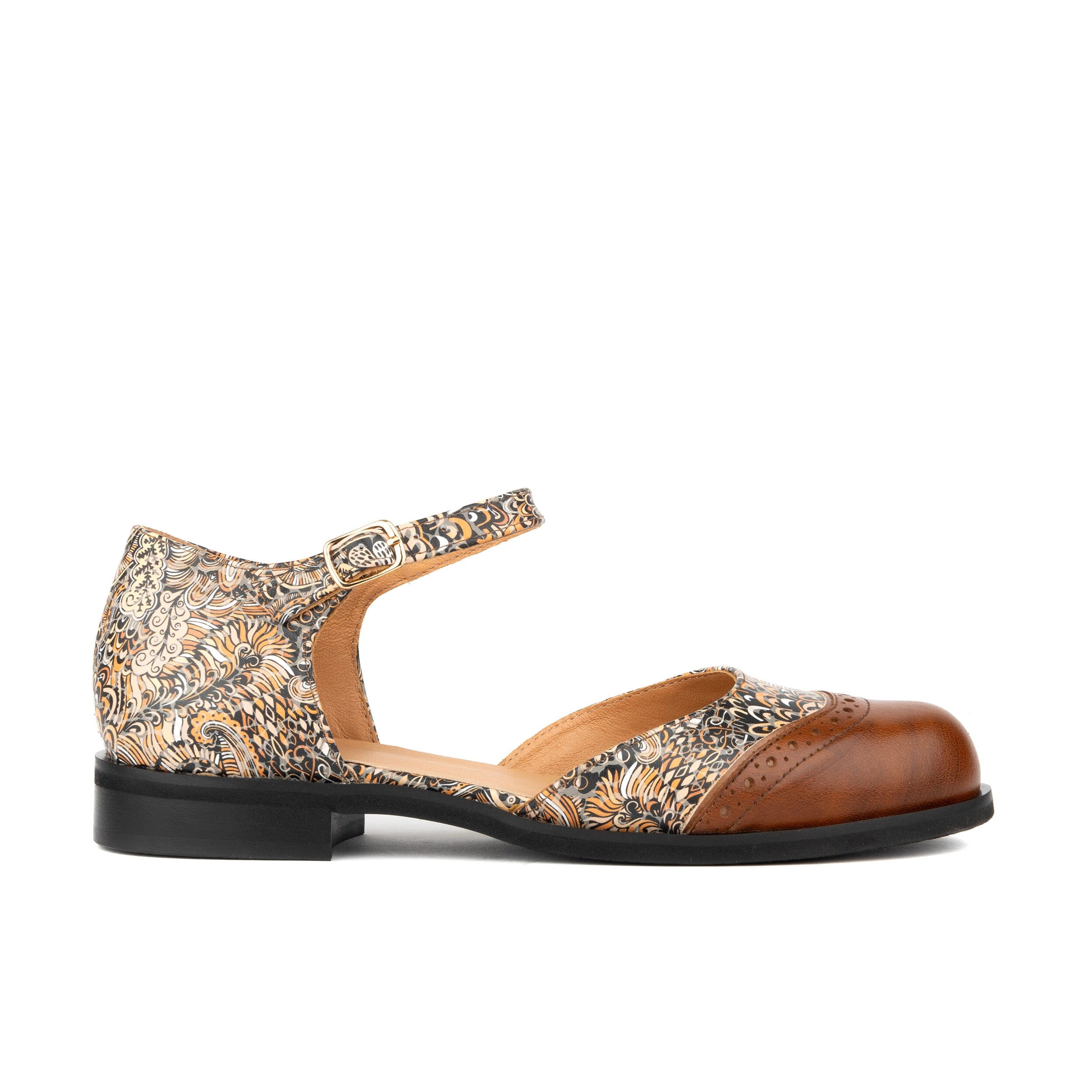 Embassy London Usa Women's Gigot - Brown Paisley In Brown