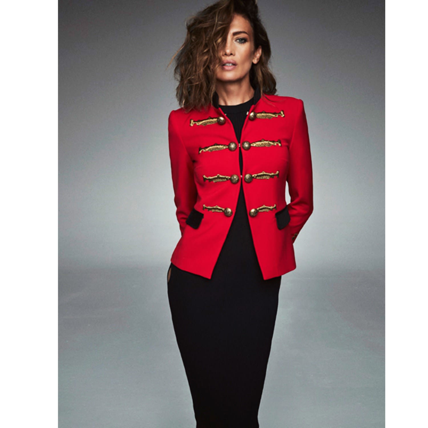 support Verdensrekord Guinness Book fleksibel Red Military Blazer-Nuvola | The Extreme Collection | Wolf & Badger