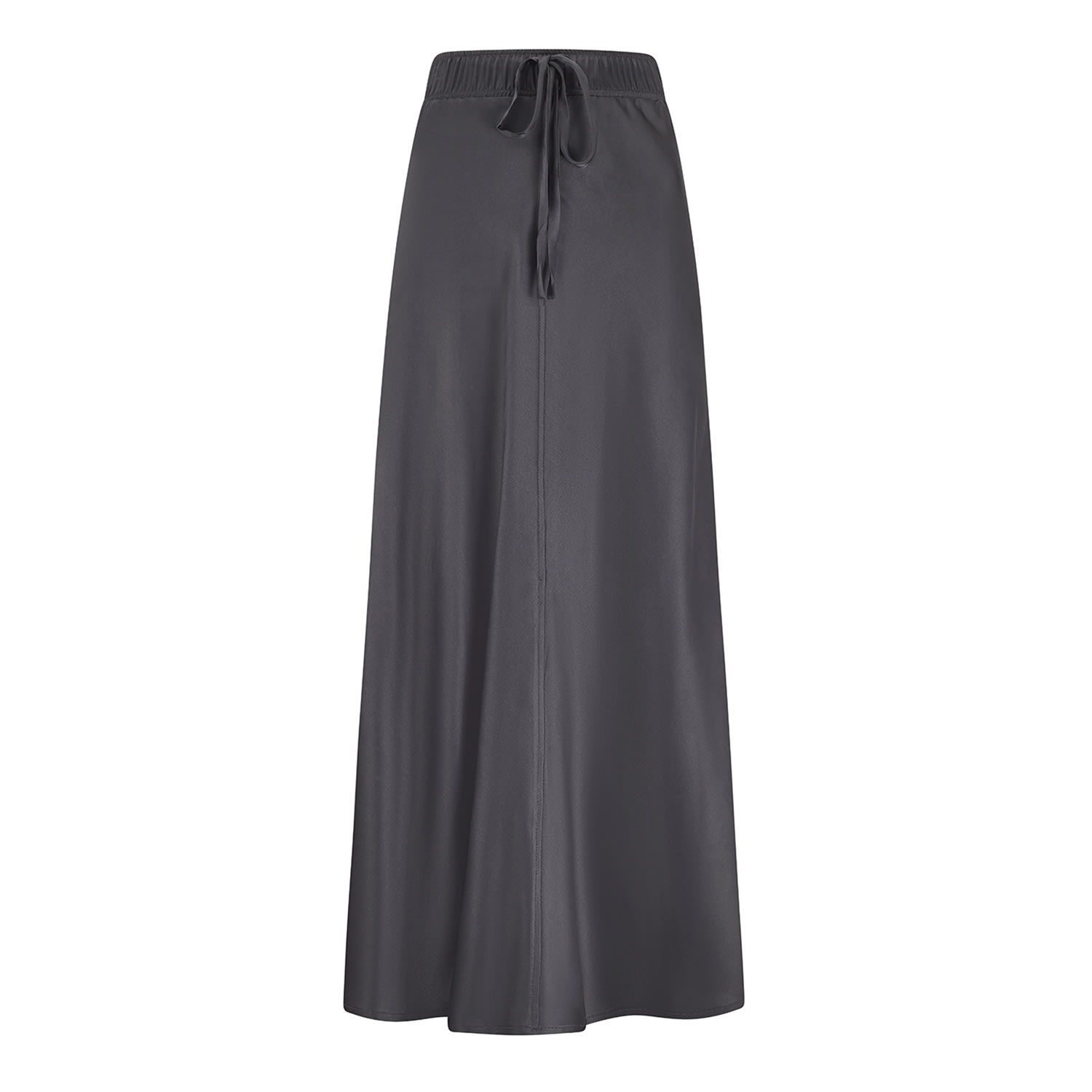 The Summer Edit Women's Ella Silk Skirt - Black In Black