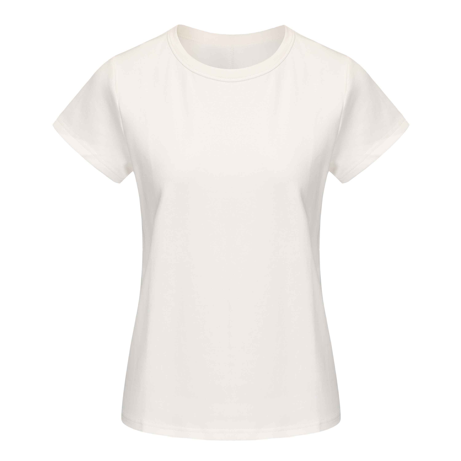Mute By Jl Women's White Embroidered Tee