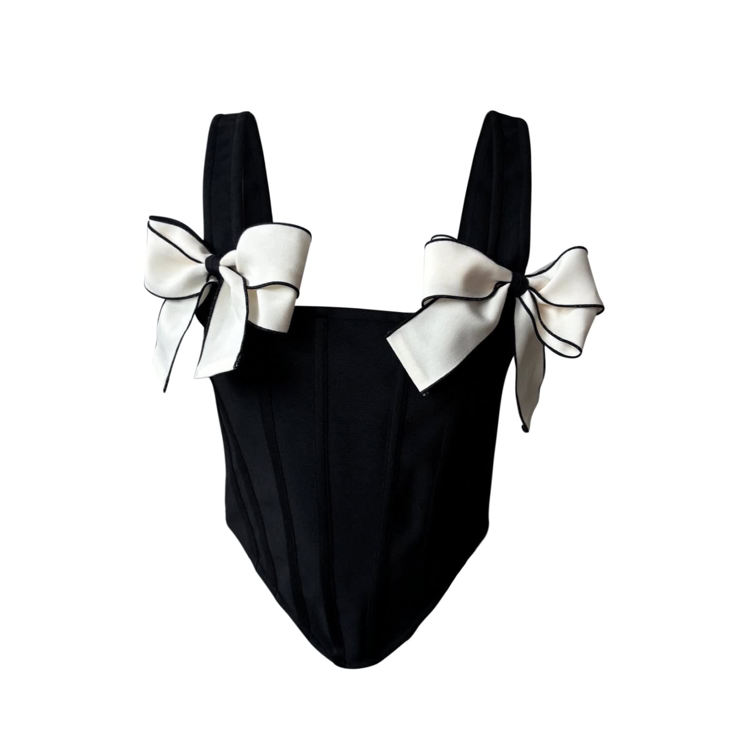 ANDMARY】Candice ribbon bare tops