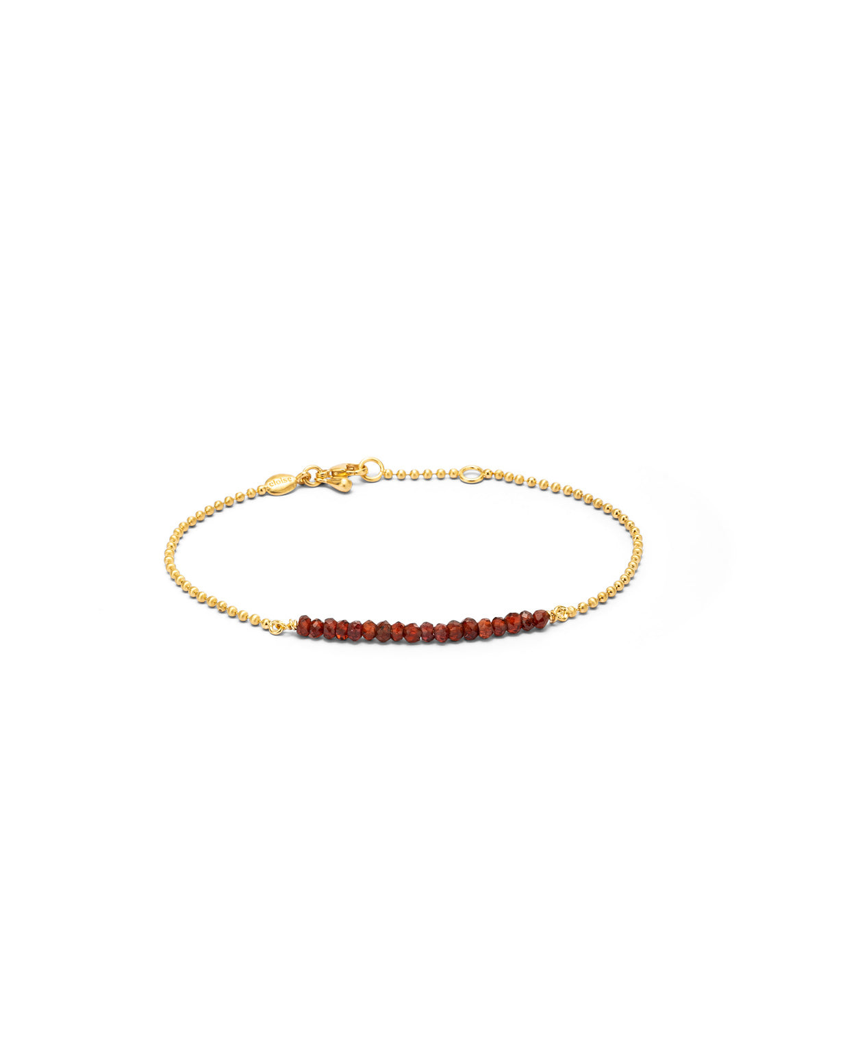 Eloise Jewelry Women's Cosmos Bracelet Red Garnet In Red