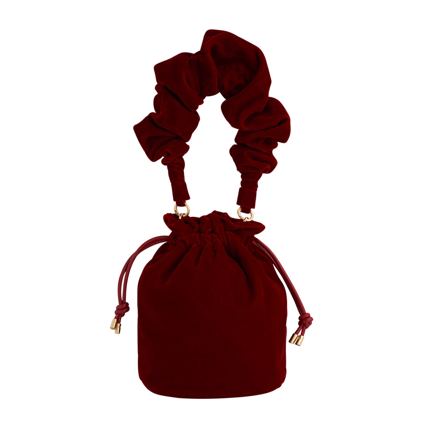 Fable England Women's Ruby Red Bucket Bag In Red