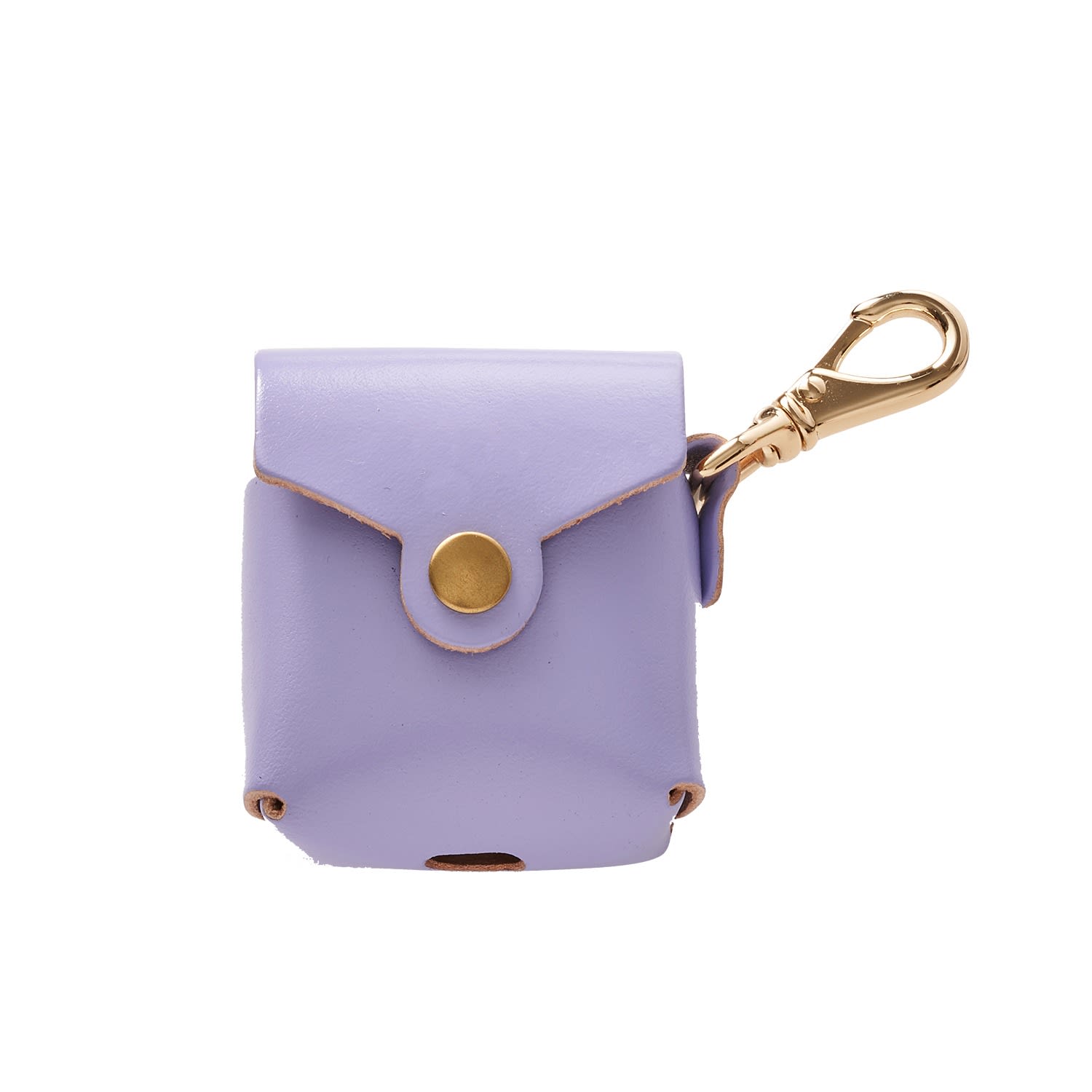 Pink / Purple Lilac Leather Air Pod Case - Second Generation Sbri