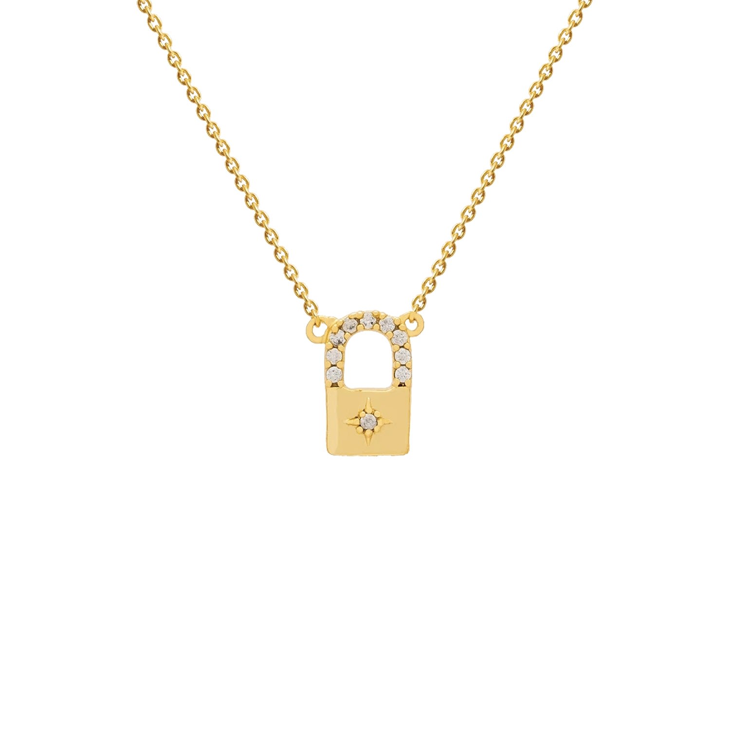 Lavani Jewels Women's White Goldplated Bianca Necklace In Gold